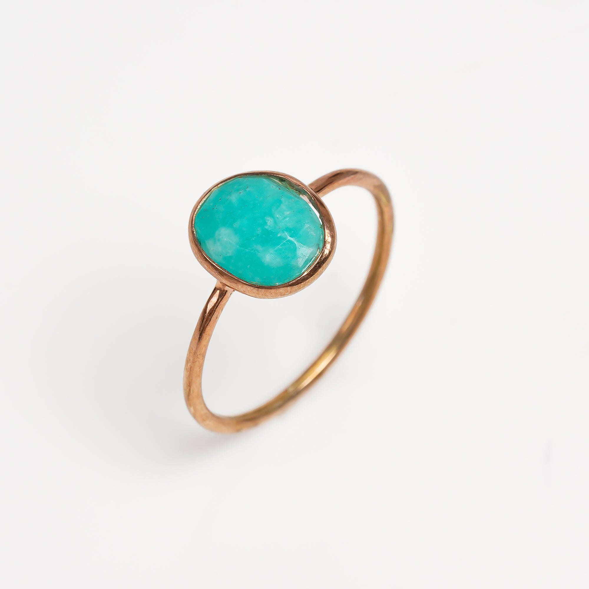 Amazonite Statement Ring 925 Sterling Silver Natural Amazonite Ring Handmade Gemstone Jewelry Gift for Her