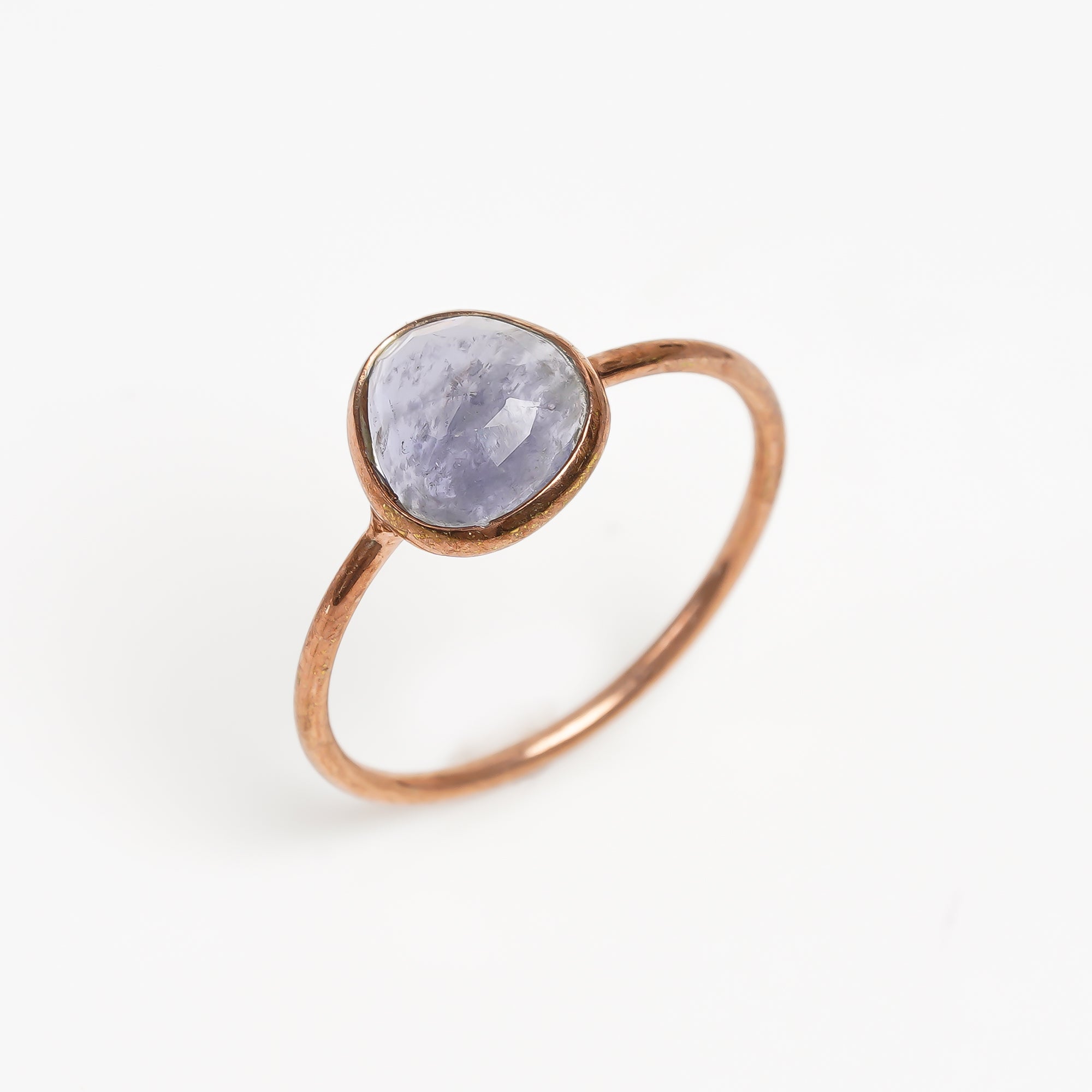Tanzanite Solitaire Ring 925 Sterling Silver Natural Tanzanite Engagement Ring December Birthstone Jewelry