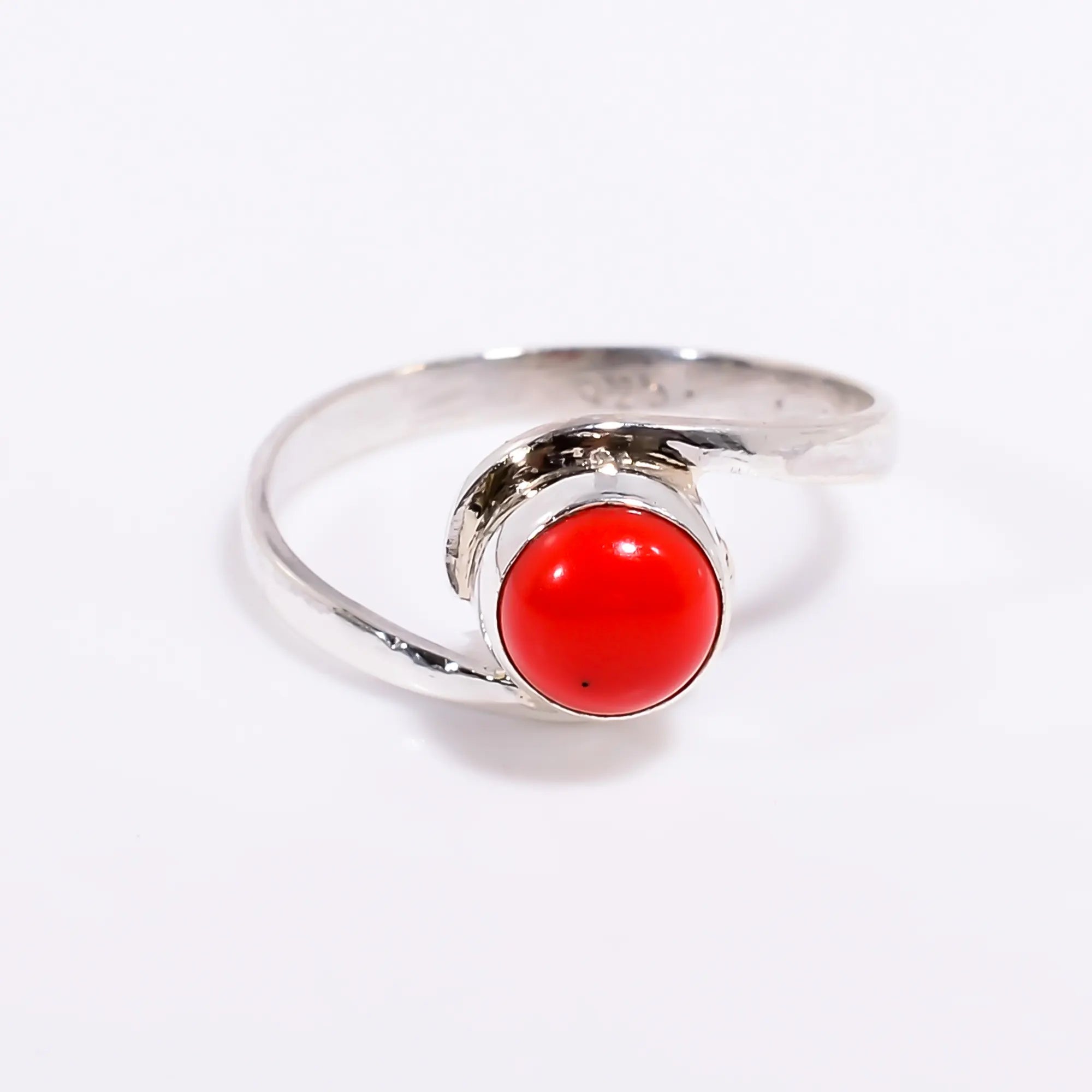 Red Carnelian Rings Natural Gemstone Ring in 925 Sterling Silver – Handmade, Dainty & Elegant