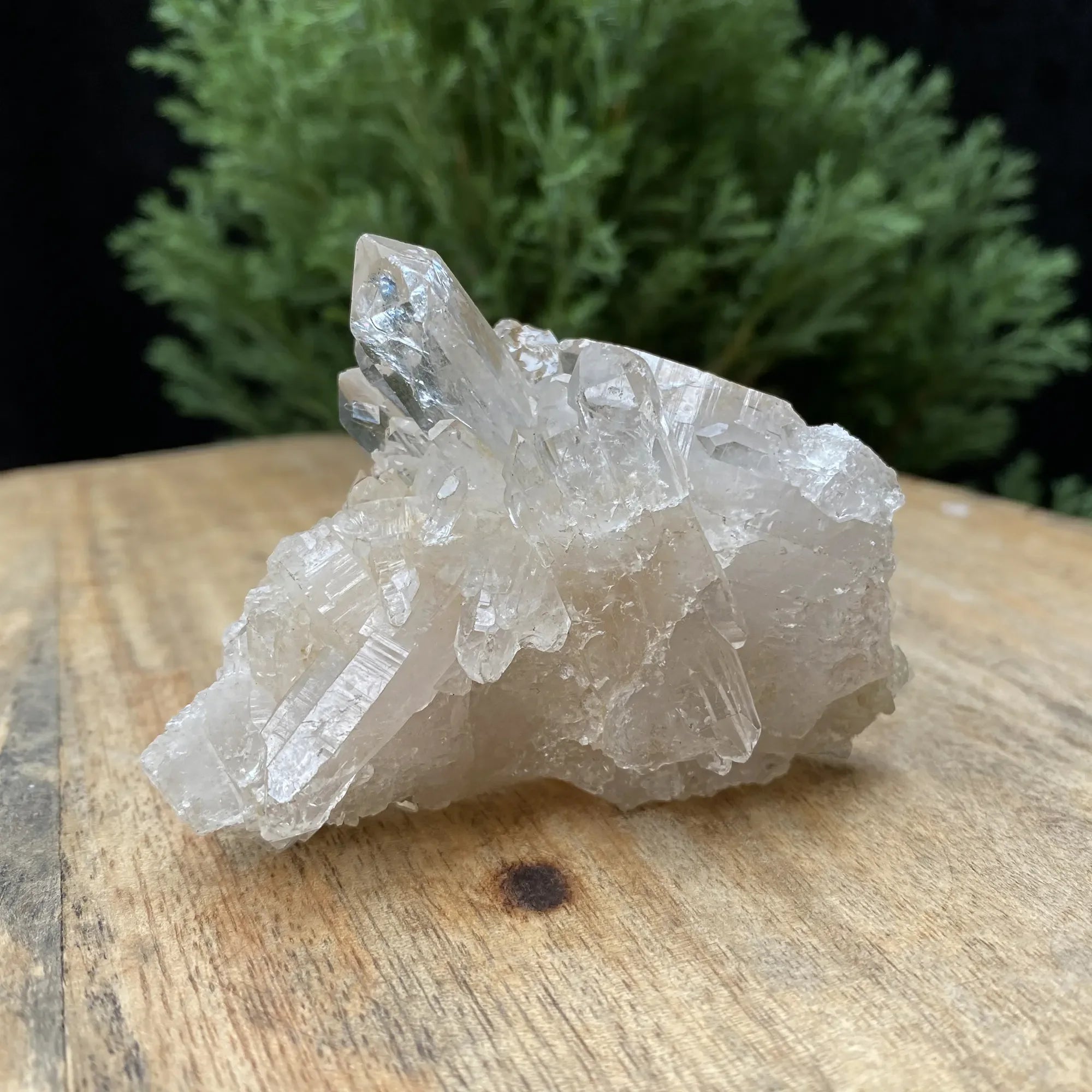 Natural Himalayan White Quartz Cluster 100g – WHQ-125 - Himalya Quartz
