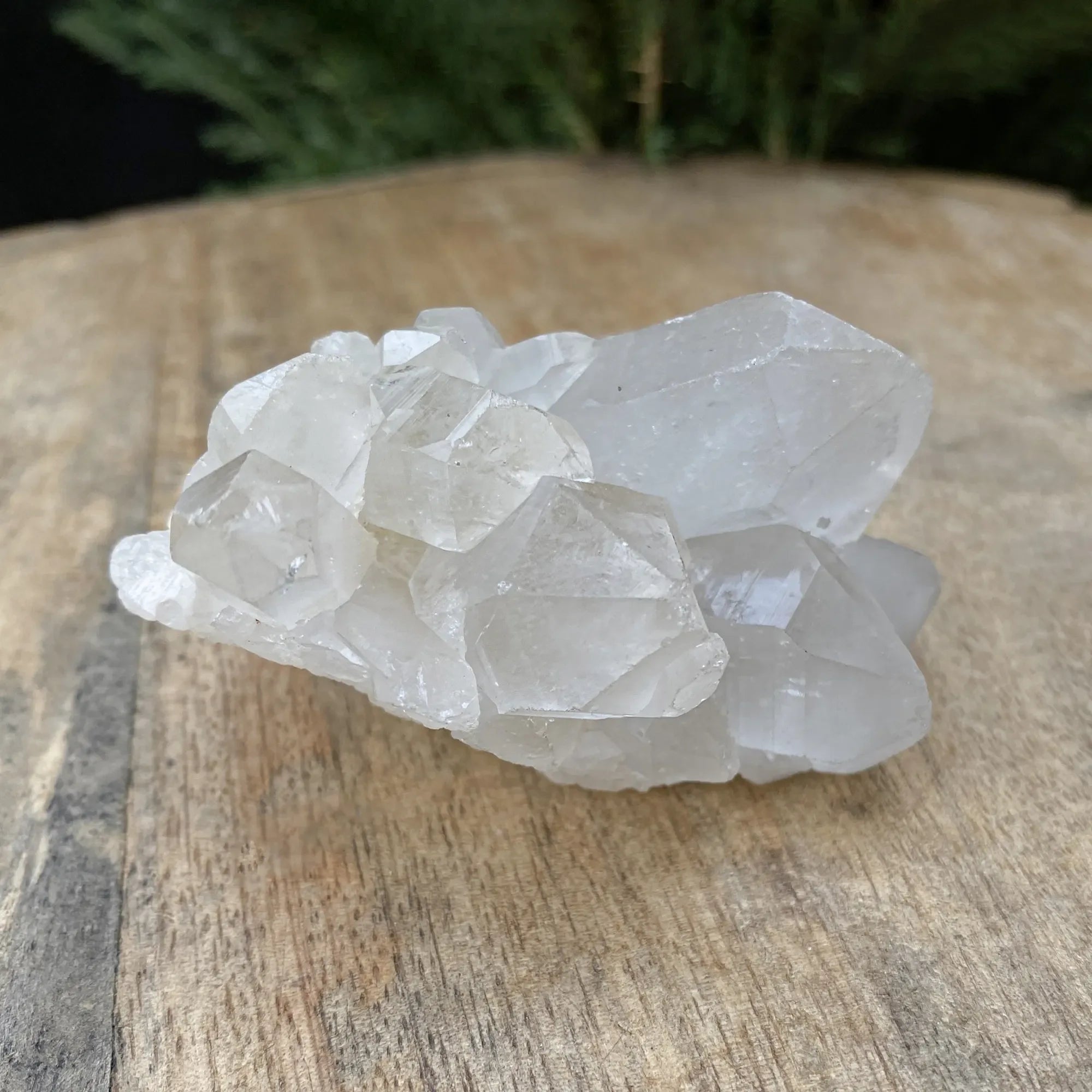 Natural Himalayan White & Pink Quartz Cluster 85g – WHQ-138 - Himalya Quartz
