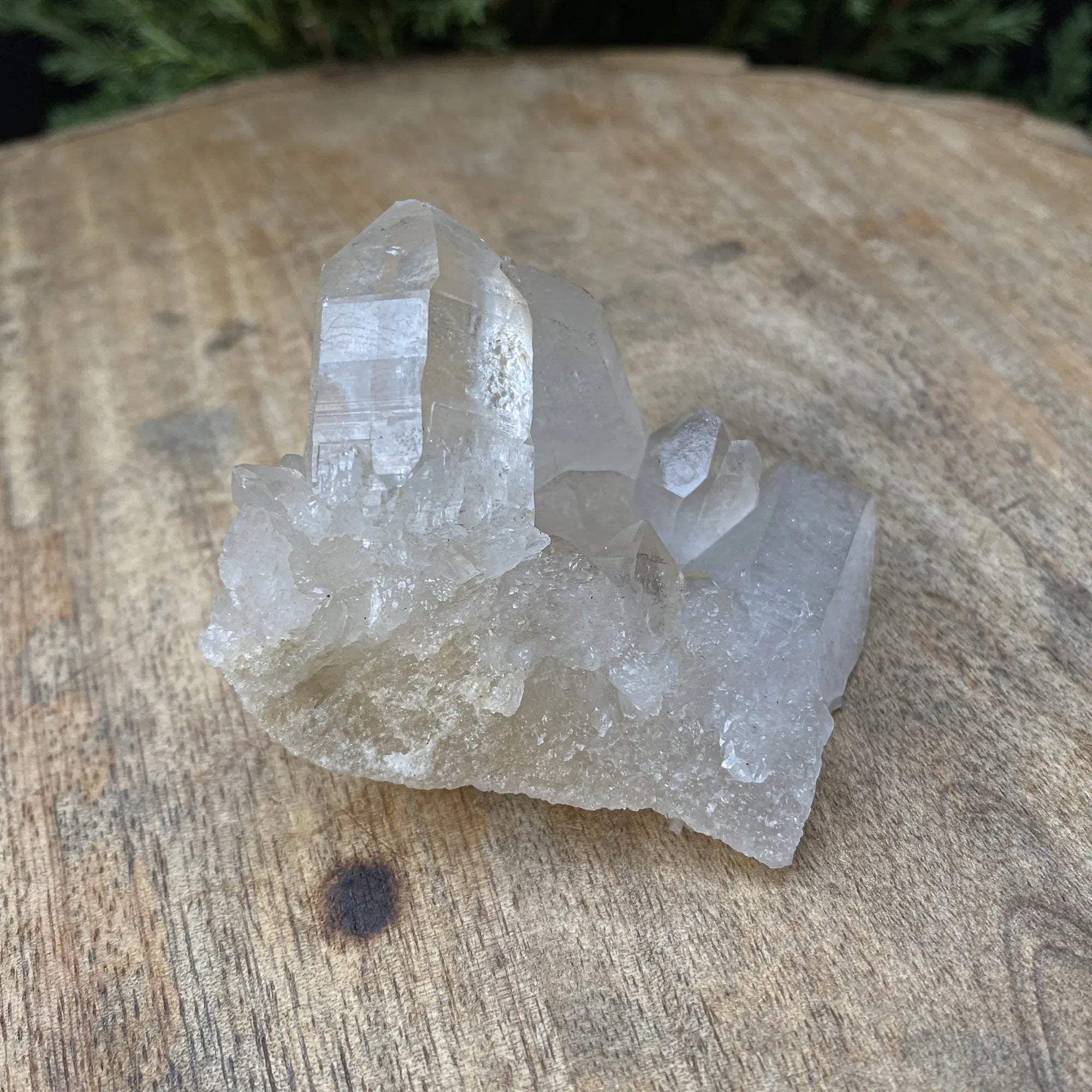 Natural Himalayan Pink Quartz Cluster 75g