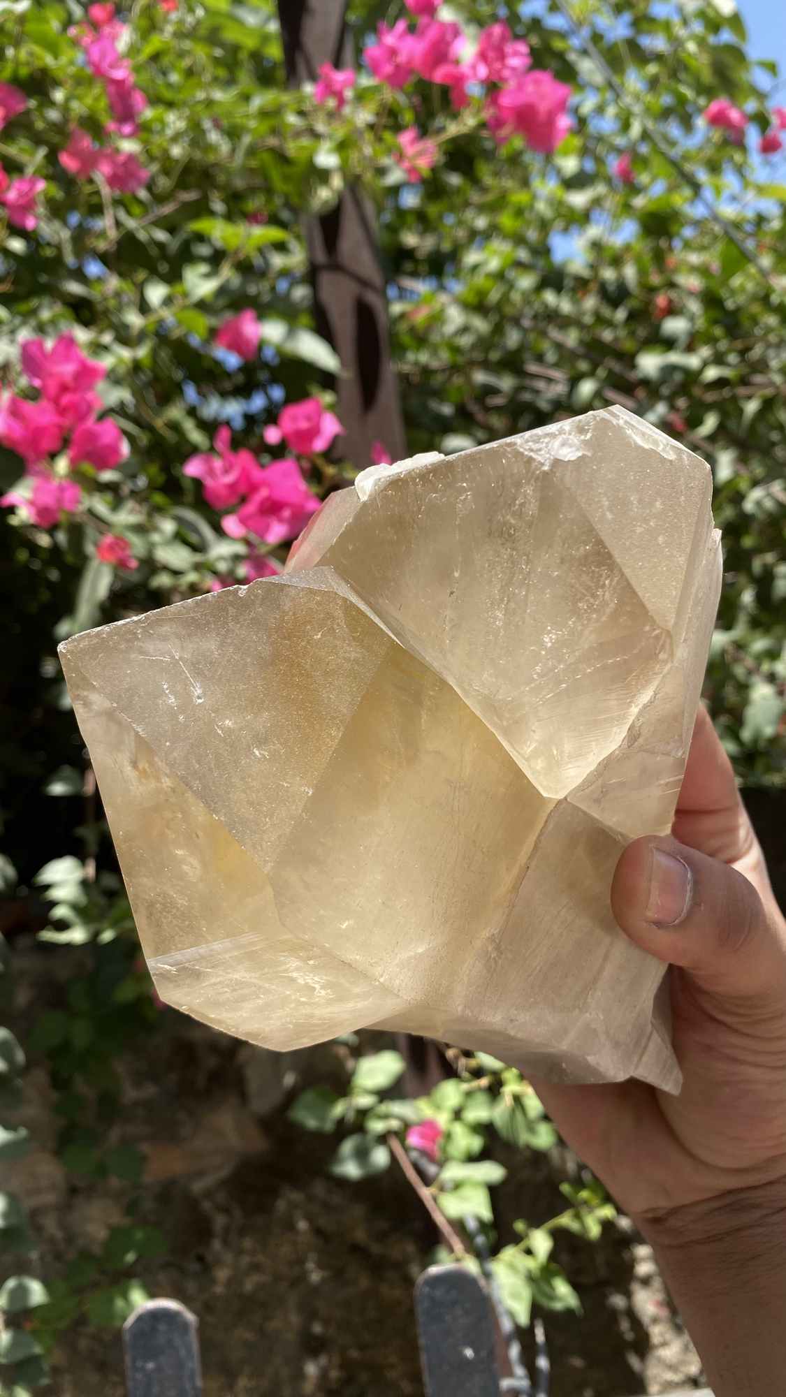 Himalya Quartz Himalayan Smoky Quartz crystal cluster for protection and meditation, raw healing stone with smoky, textured appearance
