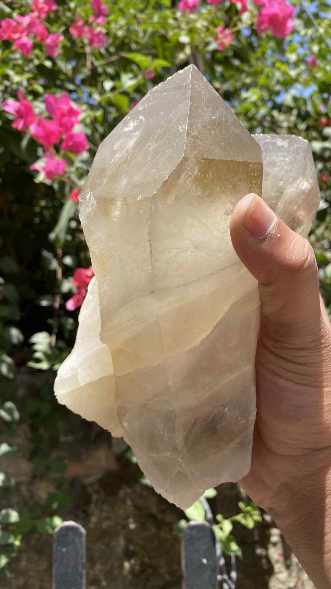 Himalayan Smoky Quartz crystal cluster from Himalya Quartz, raw healing stone for protection and meditation.