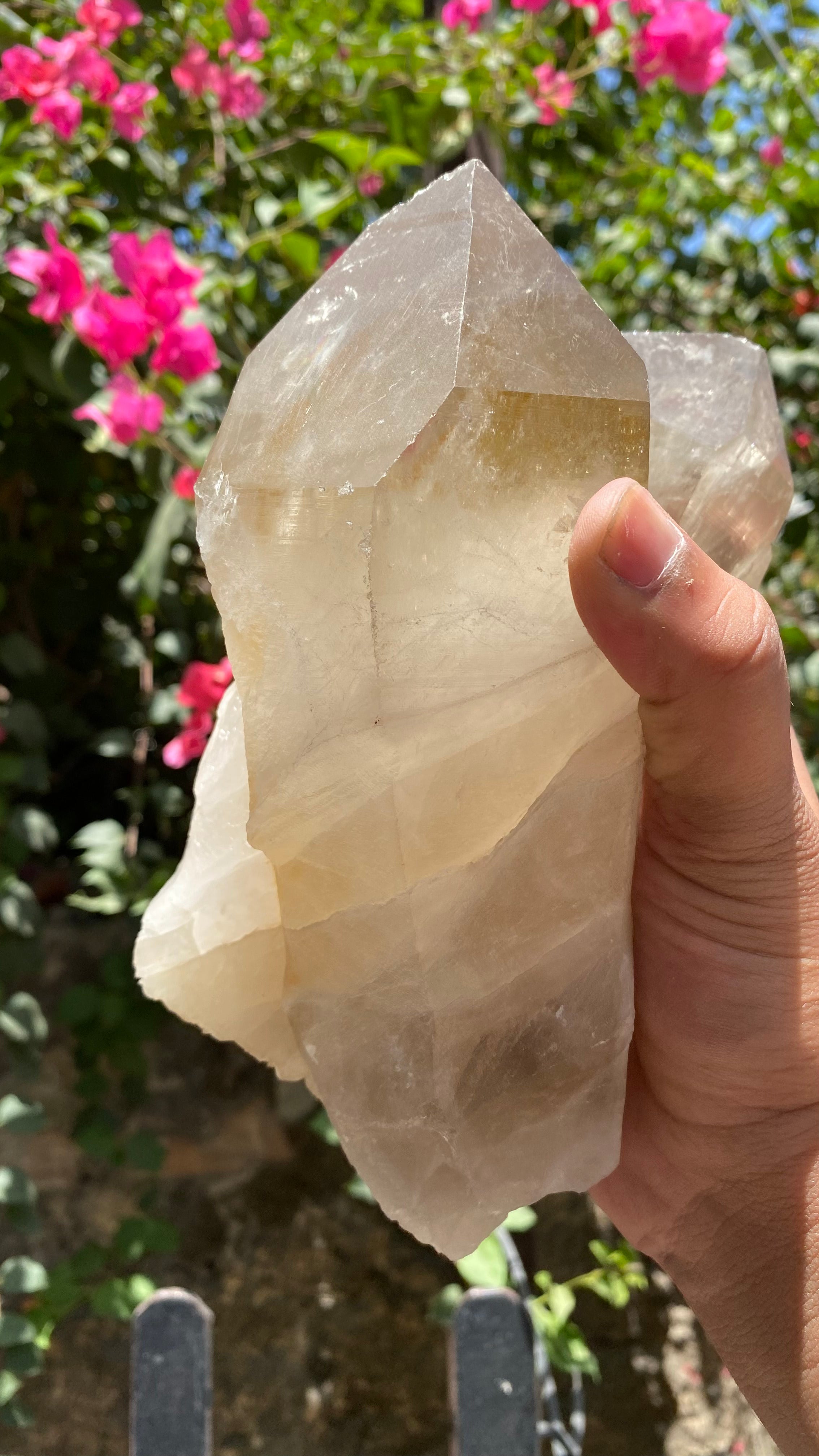 Himalayan Smoky Quartz crystal cluster from Himalya Quartz, raw healing stone for protection and meditation.