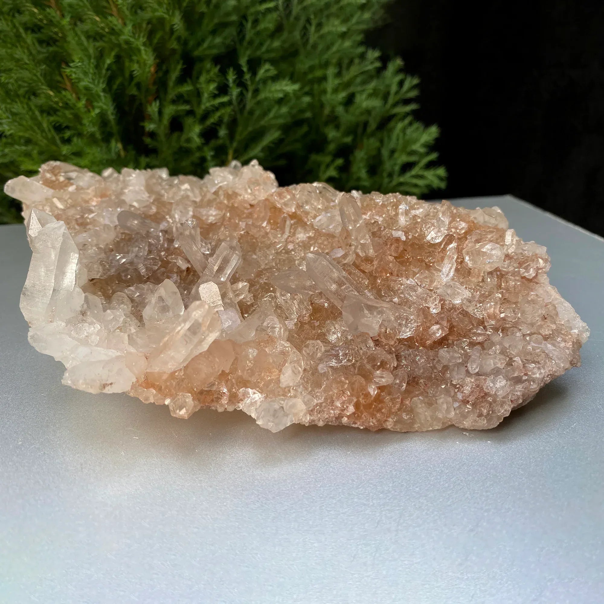 Natural Himalayan White Quartz Cluster 630g Himalayan Quartz