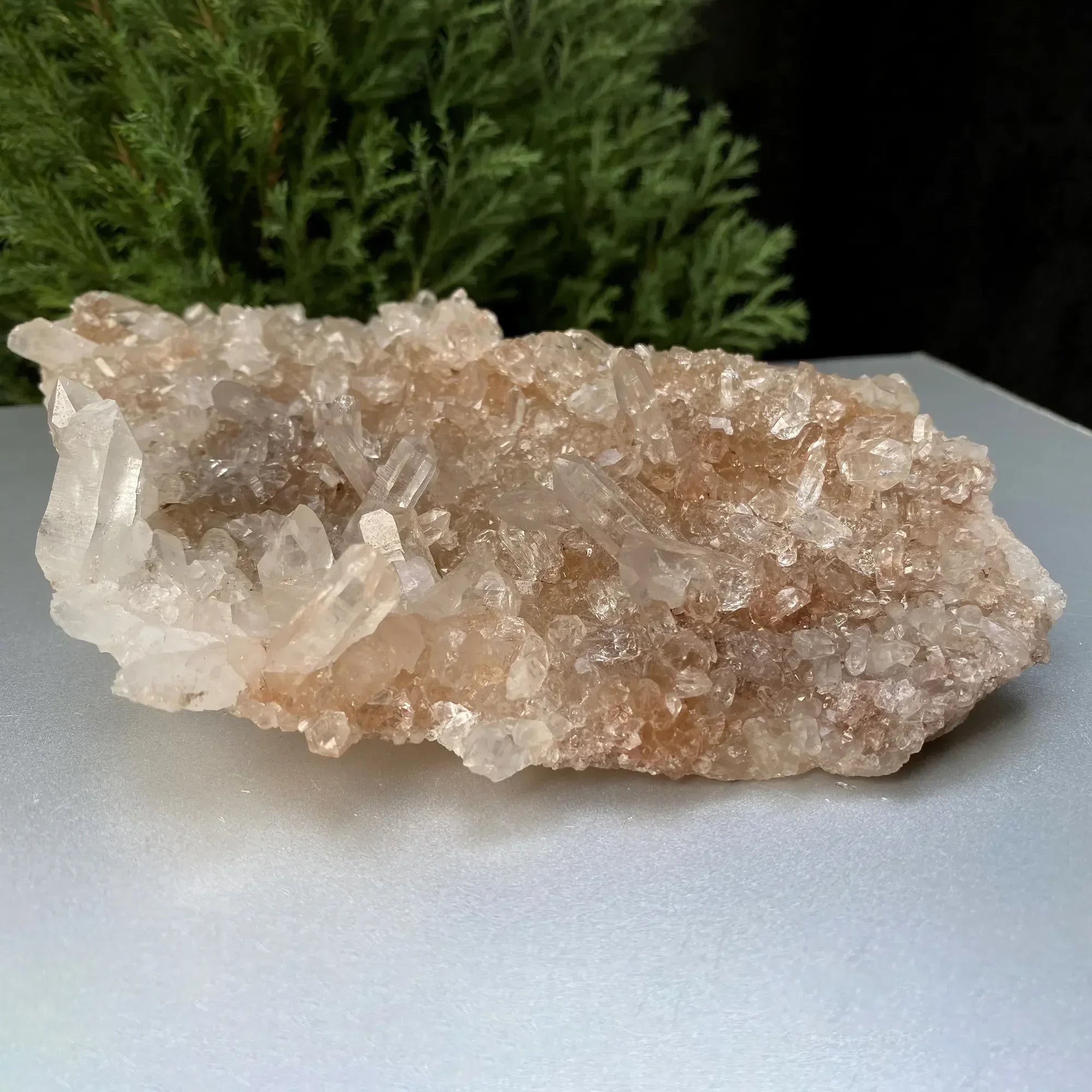 Natural Himalayan White Quartz Cluster 630g Himalayan Quartz