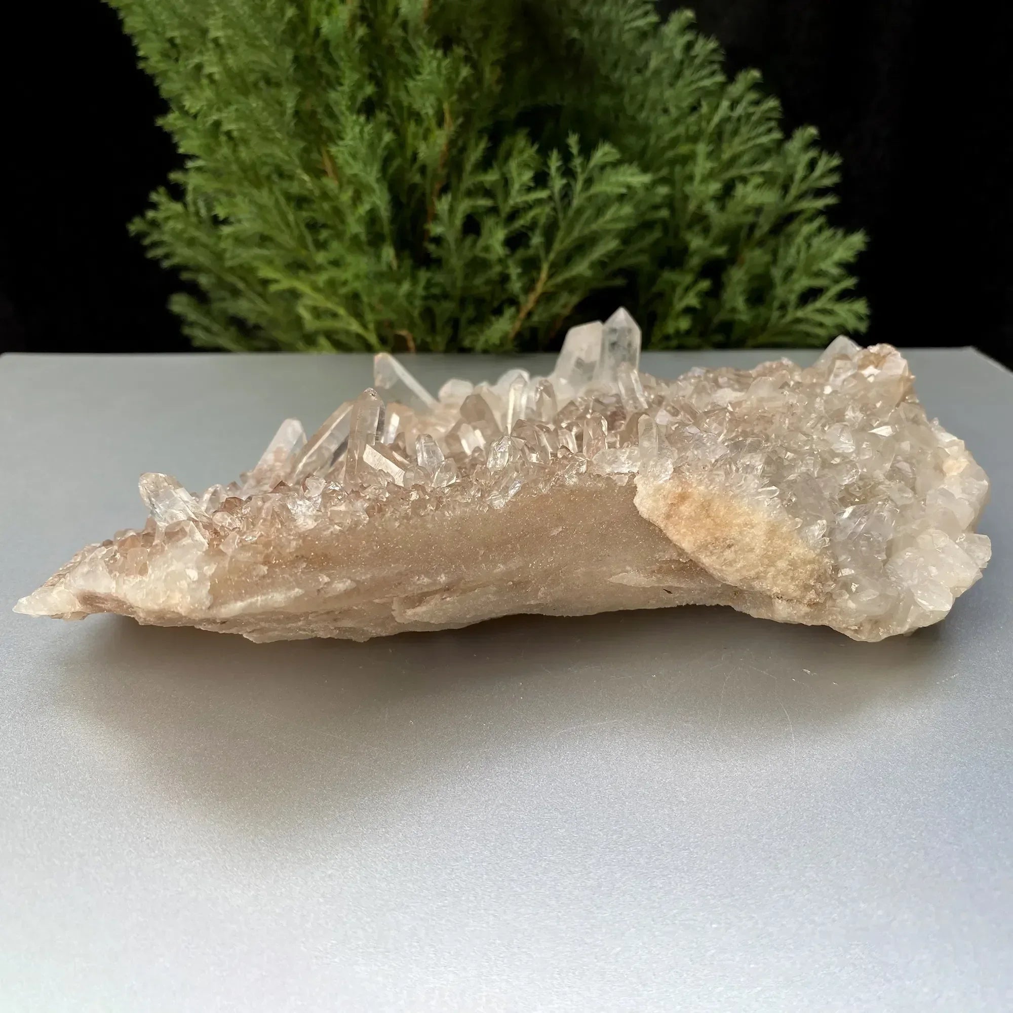 Natural Himalayan White Quartz Cluster 630g Himalayan Quartz