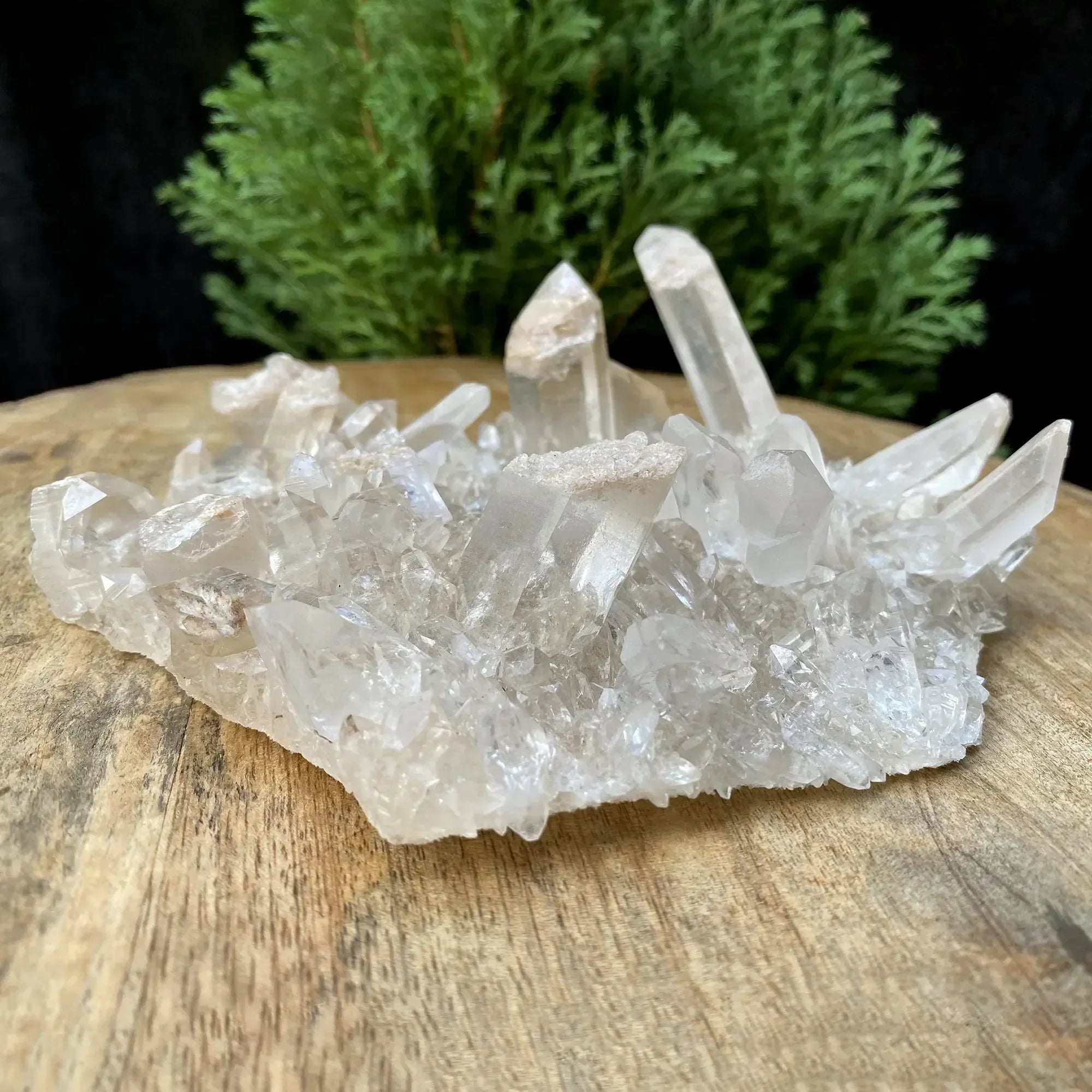 Natural Himalayan White & Pink Quartz Cluster 345g Himalayan Quartz