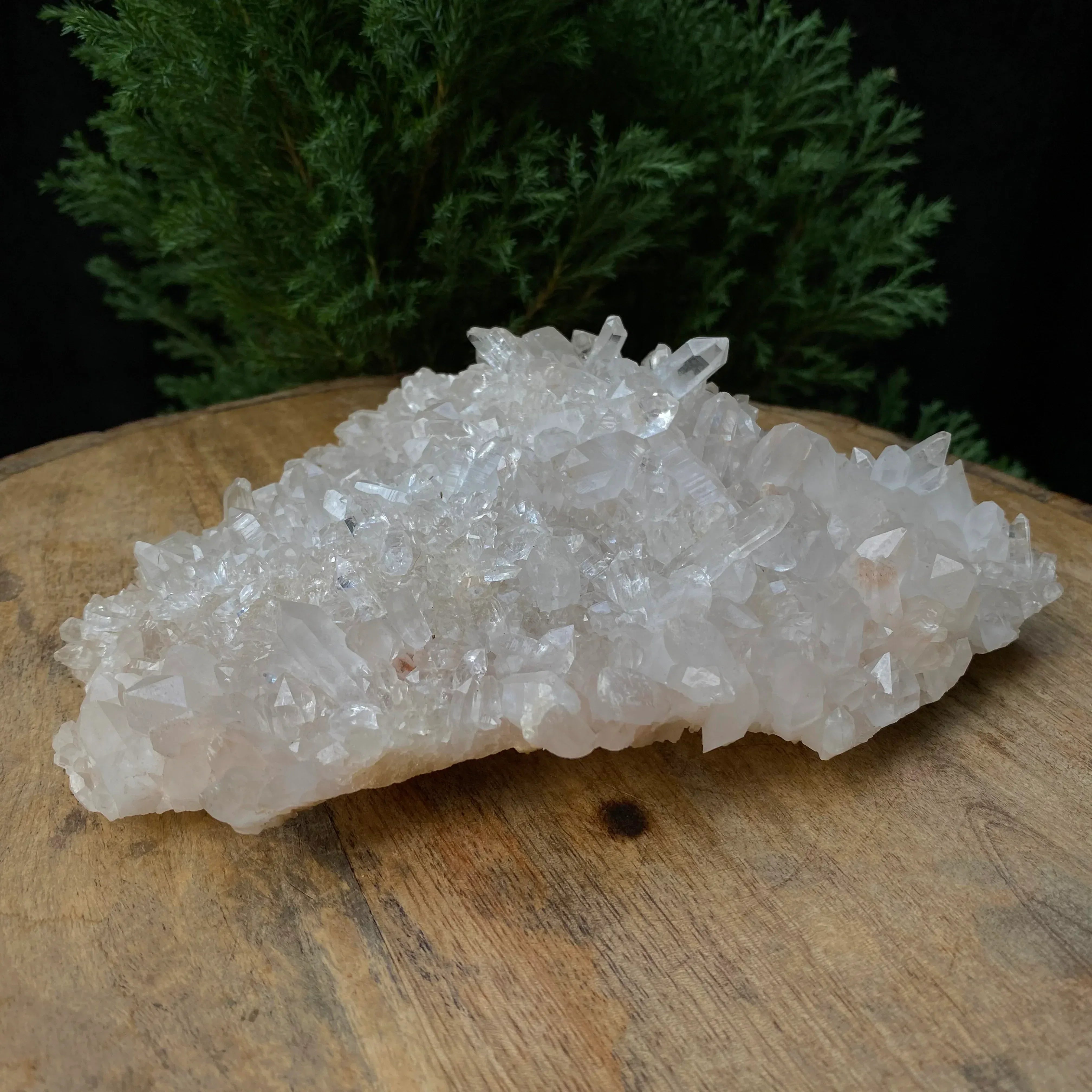 Natural Himalayan Pink Quartz Cluster 555g Himalayan Quartz