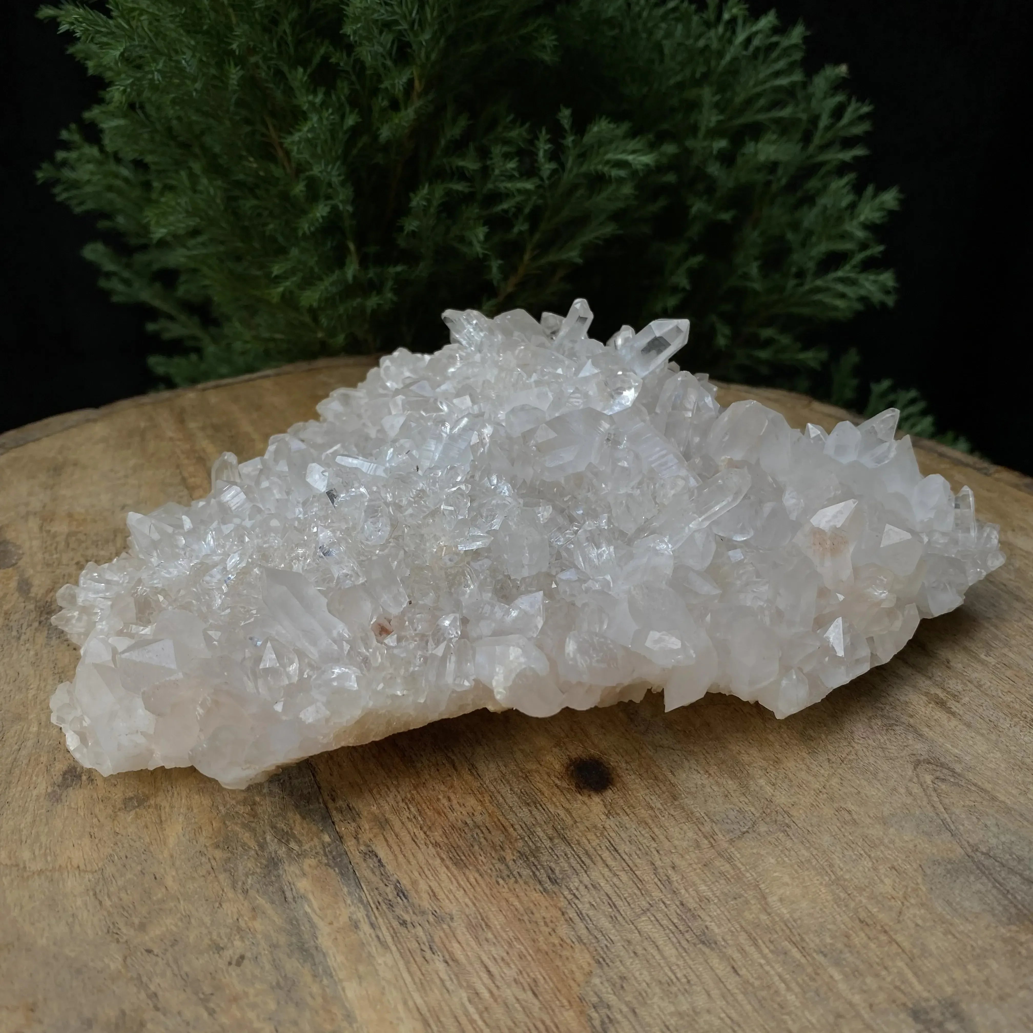 Natural Himalayan Pink Quartz Cluster 555g Himalayan Quartz