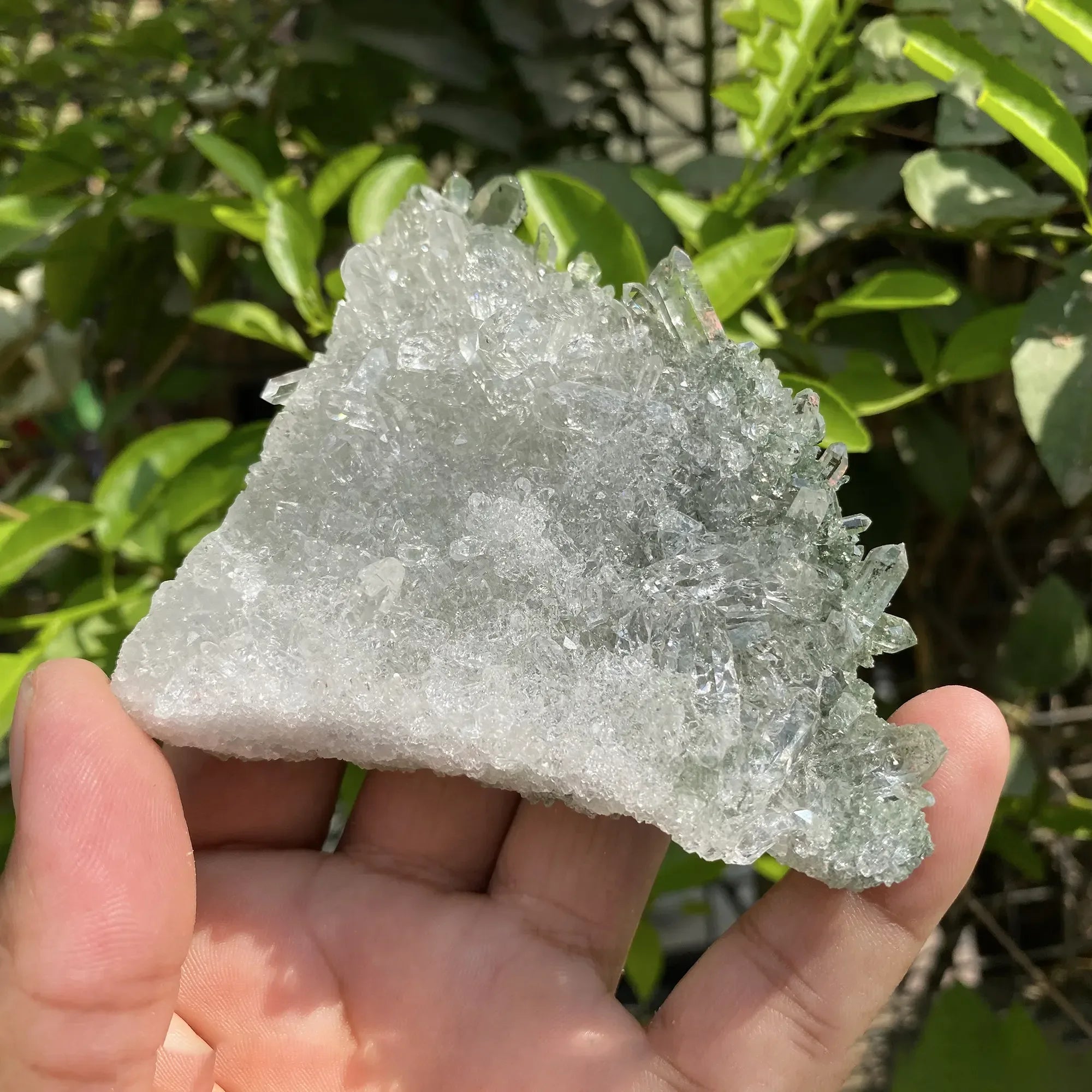 Natural Himalayan Green Chlorite Quartz Cluster 125g Himalayan Quartz