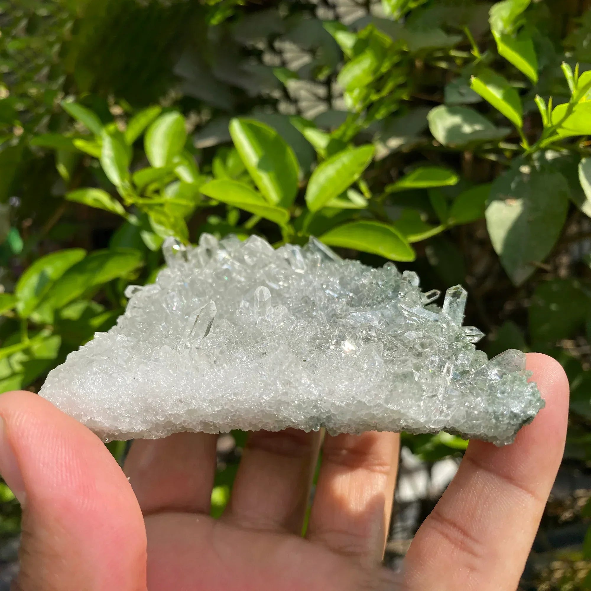 Natural Himalayan Green Chlorite Quartz Cluster 125g Himalayan Quartz