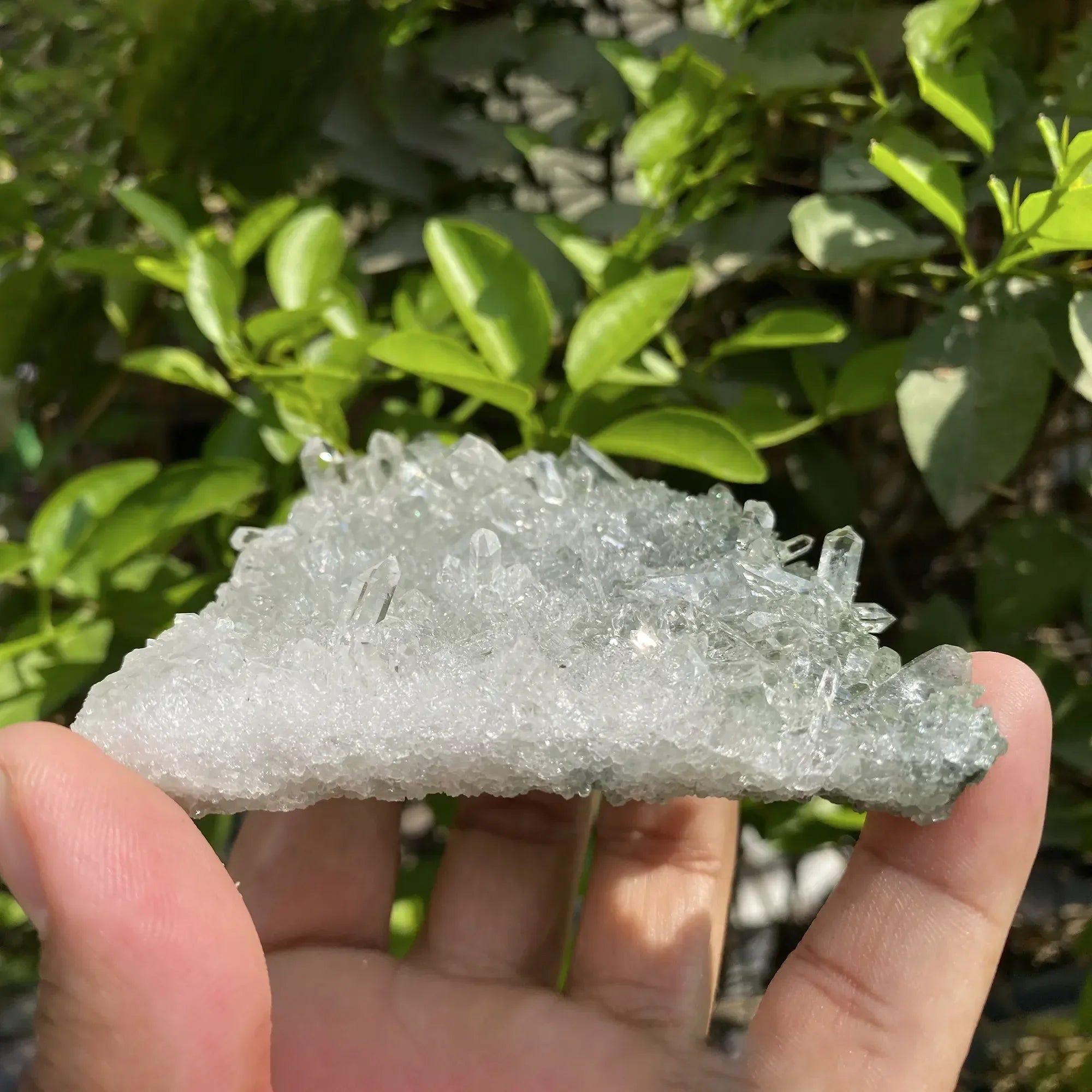 Natural Himalayan Green Chlorite Quartz Cluster 125g Himalayan Quartz