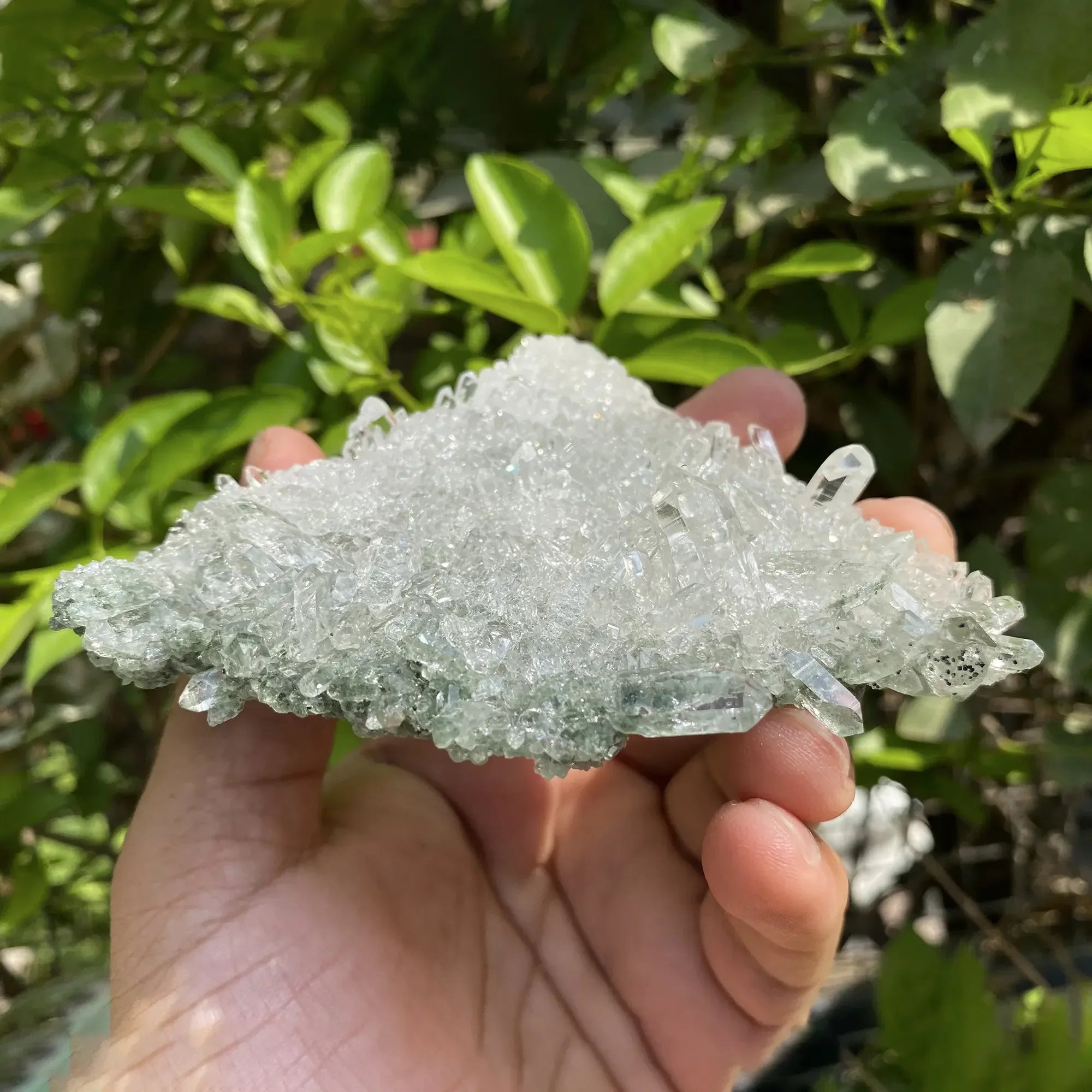 Natural Himalayan Green Chlorite Quartz Cluster 125g Himalayan Quartz