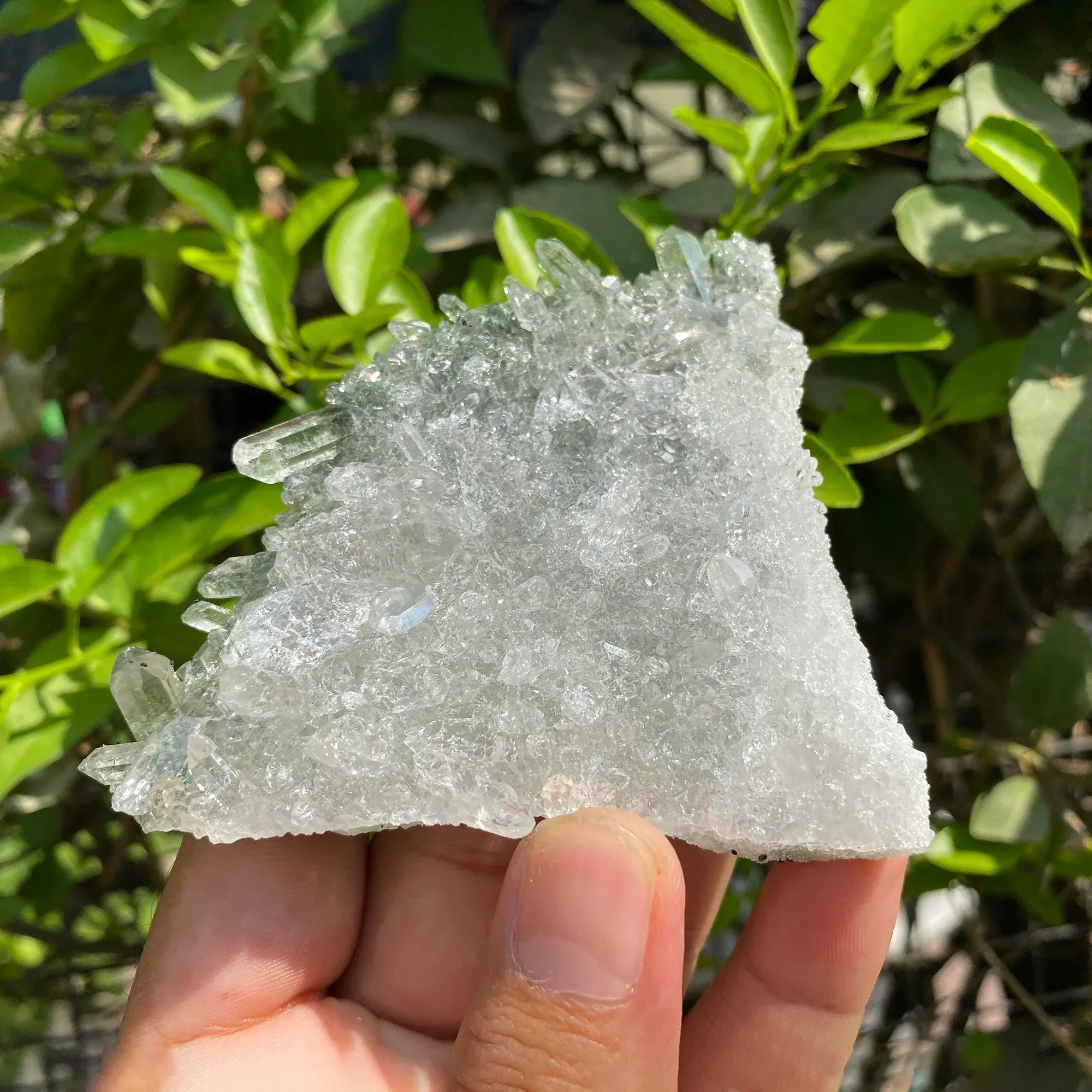 Natural Himalayan Green Chlorite Quartz Cluster 125g Himalayan Quartz