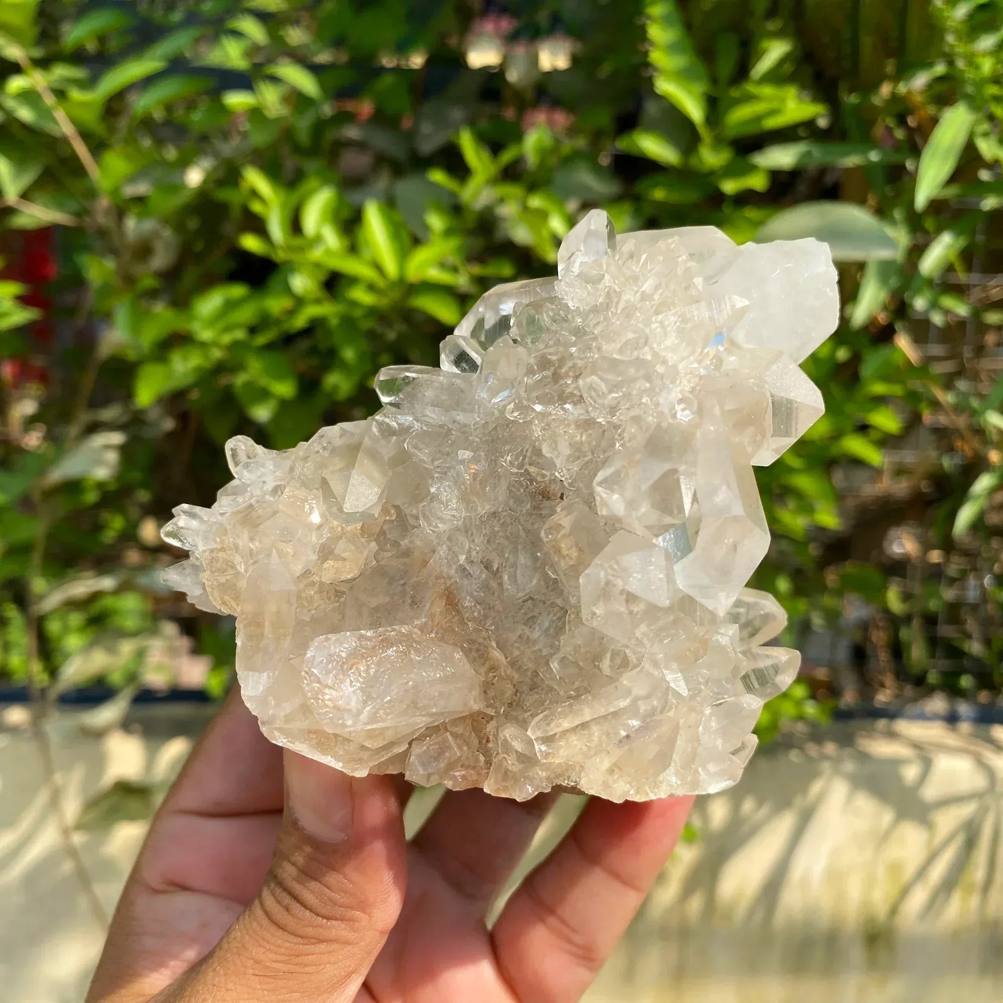 Natural Himalayan White Quartz Cluster 460g Himalayan Quartz