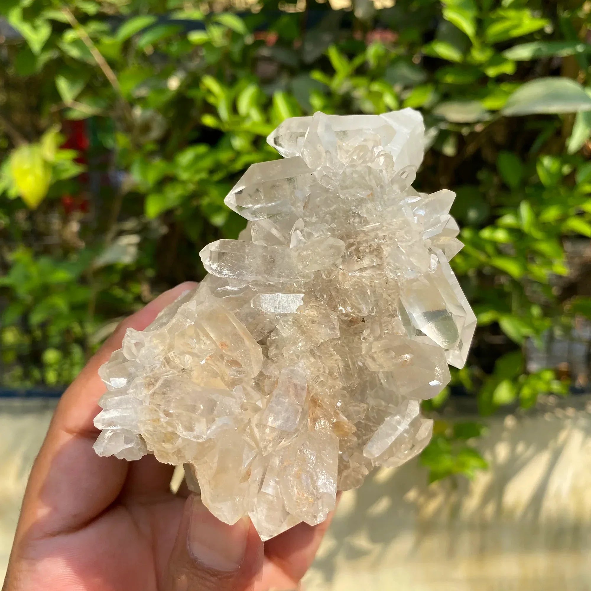 Natural Himalayan White Quartz Cluster 460g Himalayan Quartz