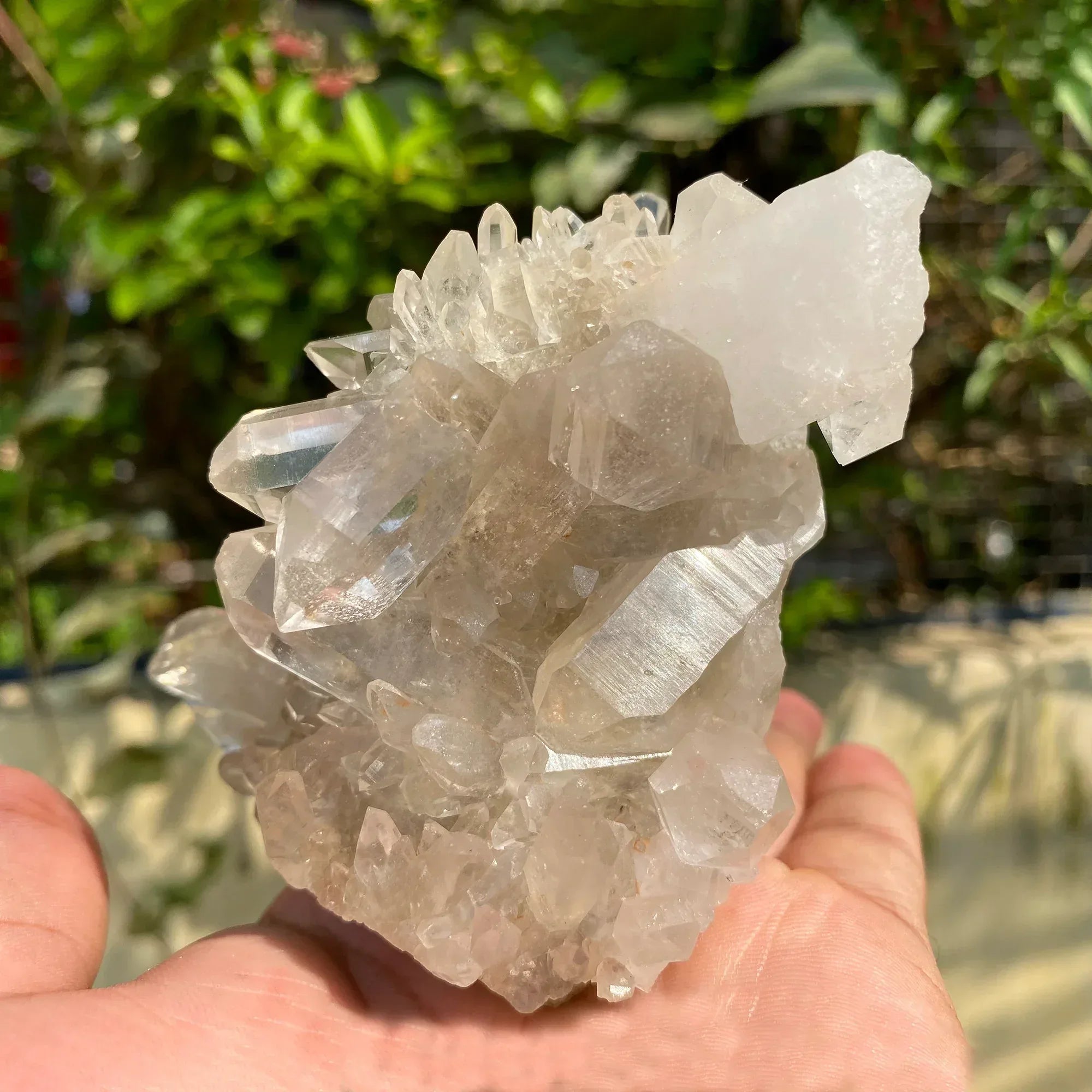 Natural Himalayan White Quartz Cluster 460g Himalayan Quartz