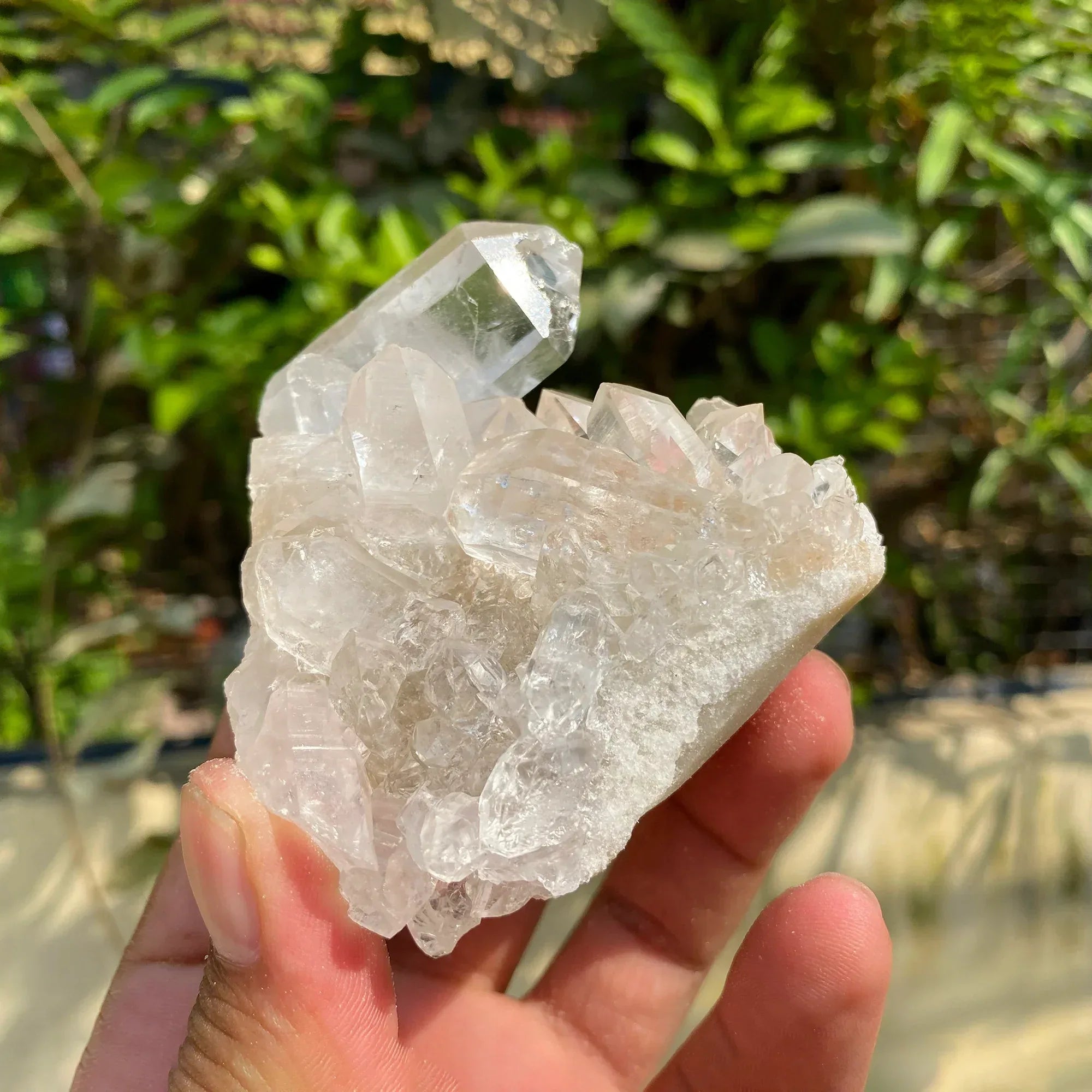 Natural Himalayan White Quartz Cluster 195g Himalayan Quartz