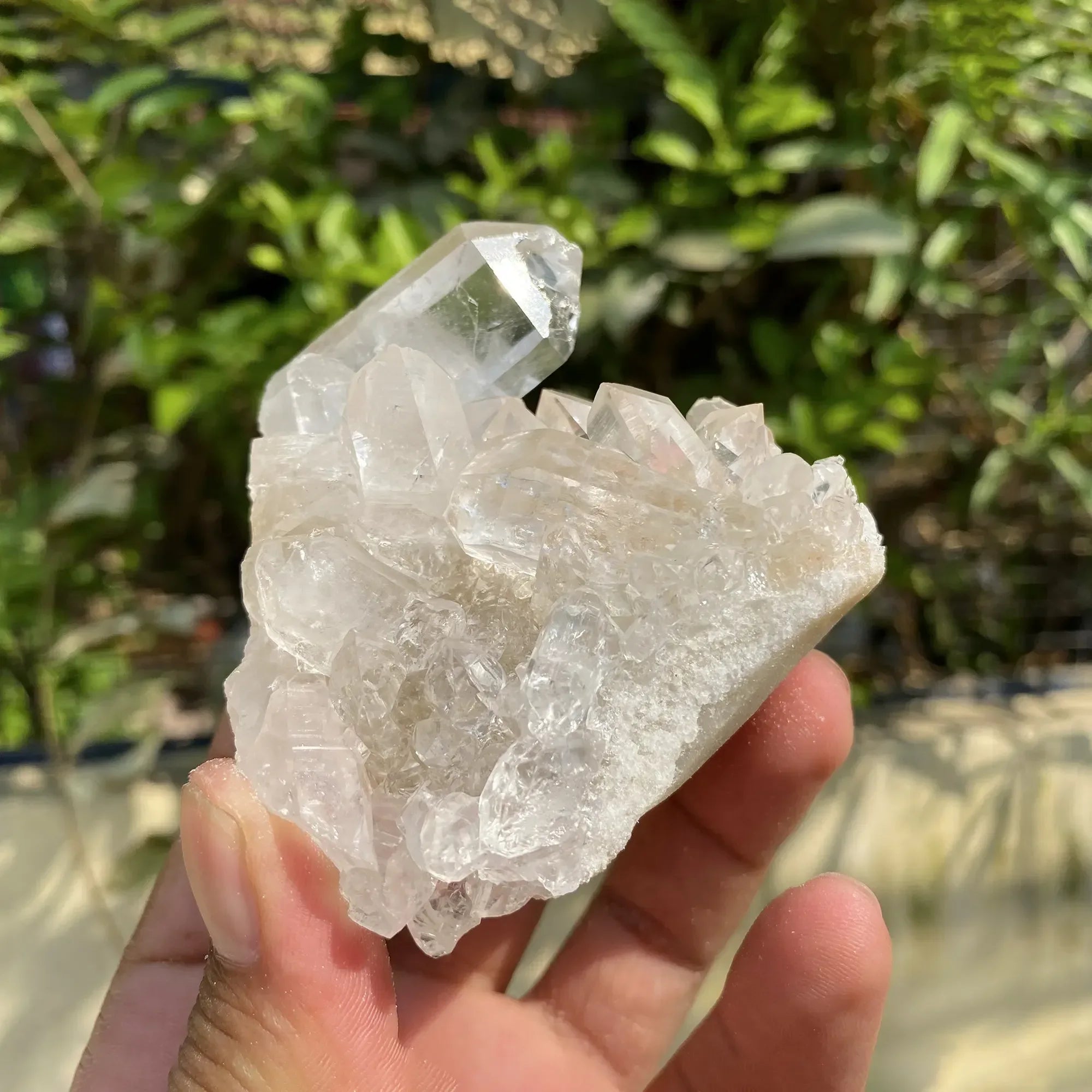 Natural Himalayan White Quartz Cluster 195g Himalayan Quartz