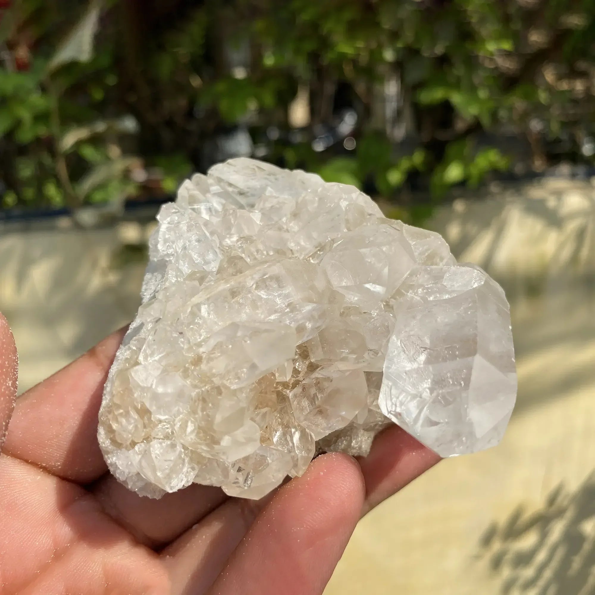 Natural Himalayan White Quartz Cluster 195g Himalayan Quartz
