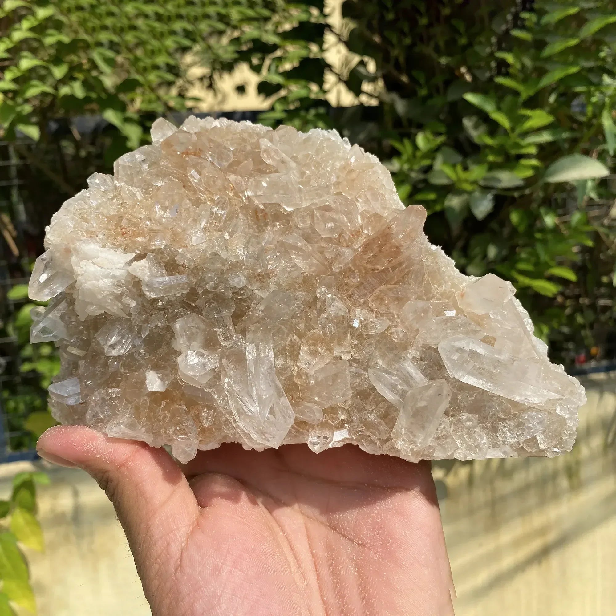Natural Himalayan Pink Quartz Cluster 1440g Himalayan Quartz