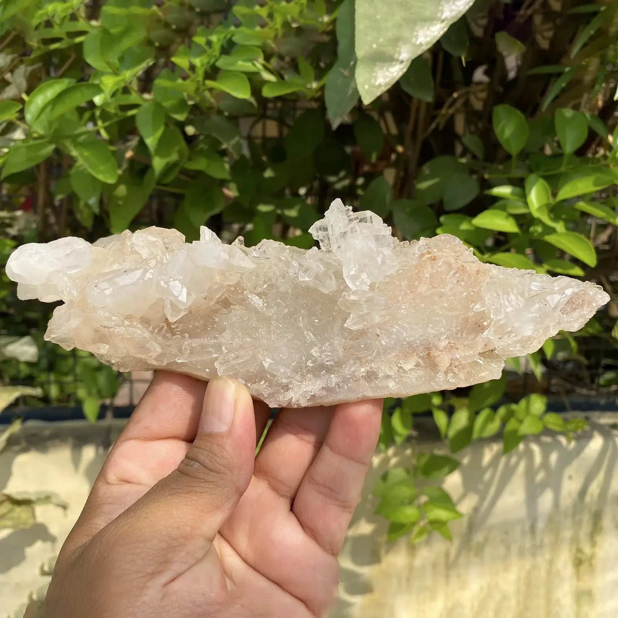 Natural Himalayan White Quartz Cluster 365g Himalayan Quartz