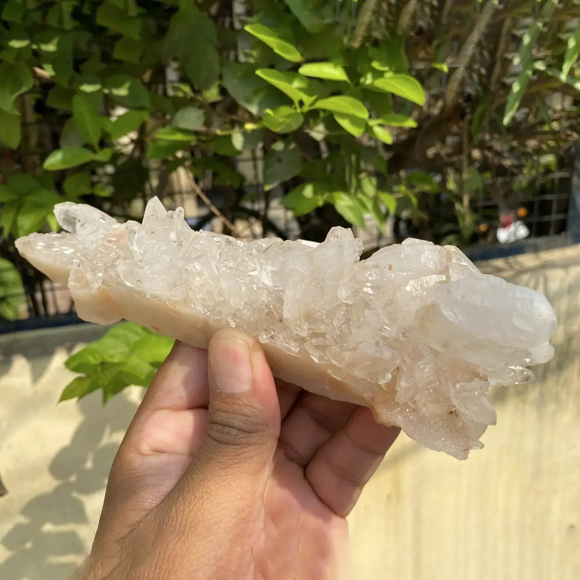 Natural Himalayan White Quartz Cluster 365g Himalayan Quartz