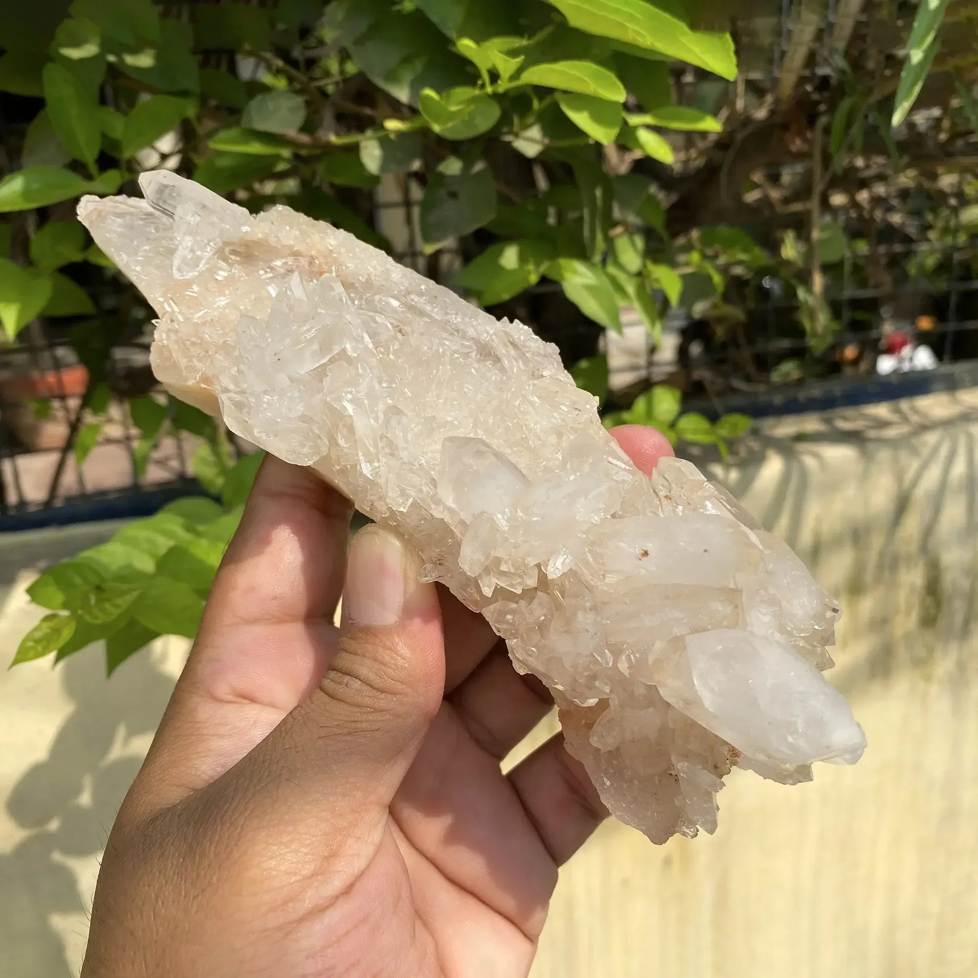 Natural Himalayan White Quartz Cluster 365g Himalayan Quartz