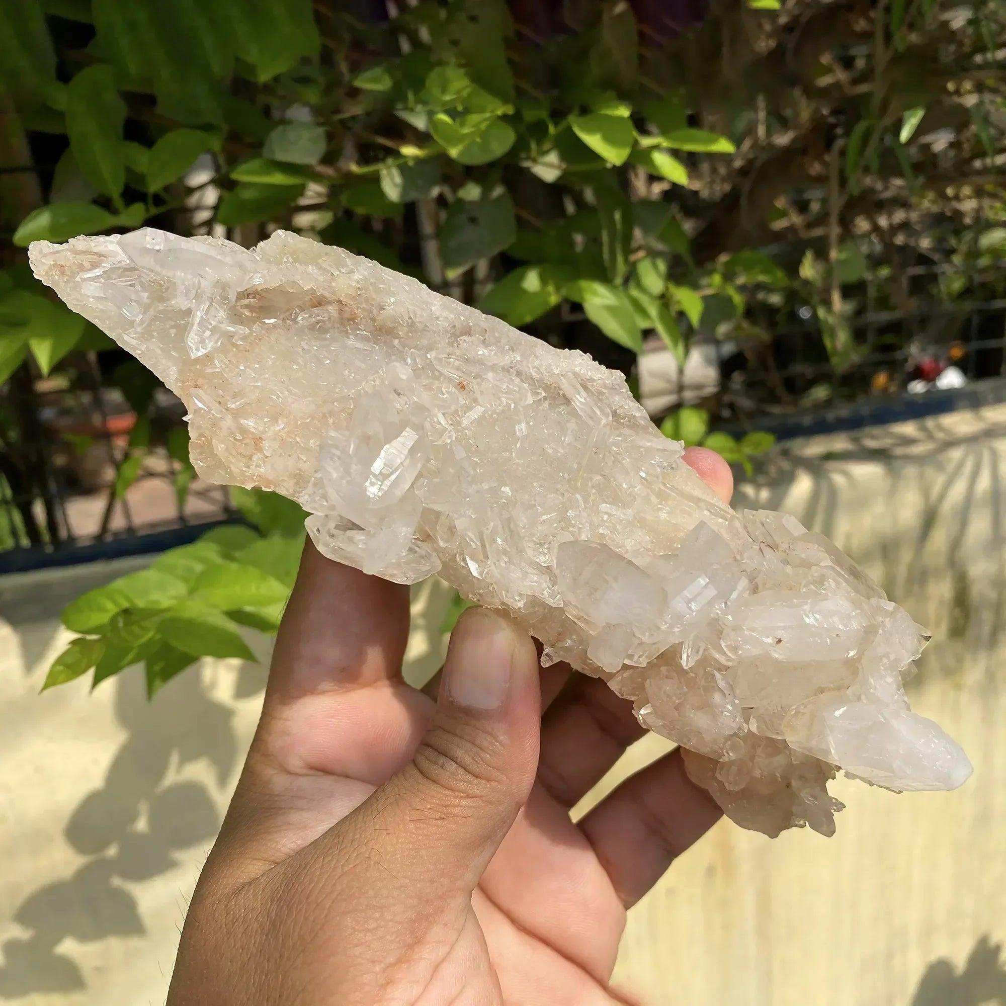 Natural Himalayan White Quartz Cluster 365g Himalayan Quartz