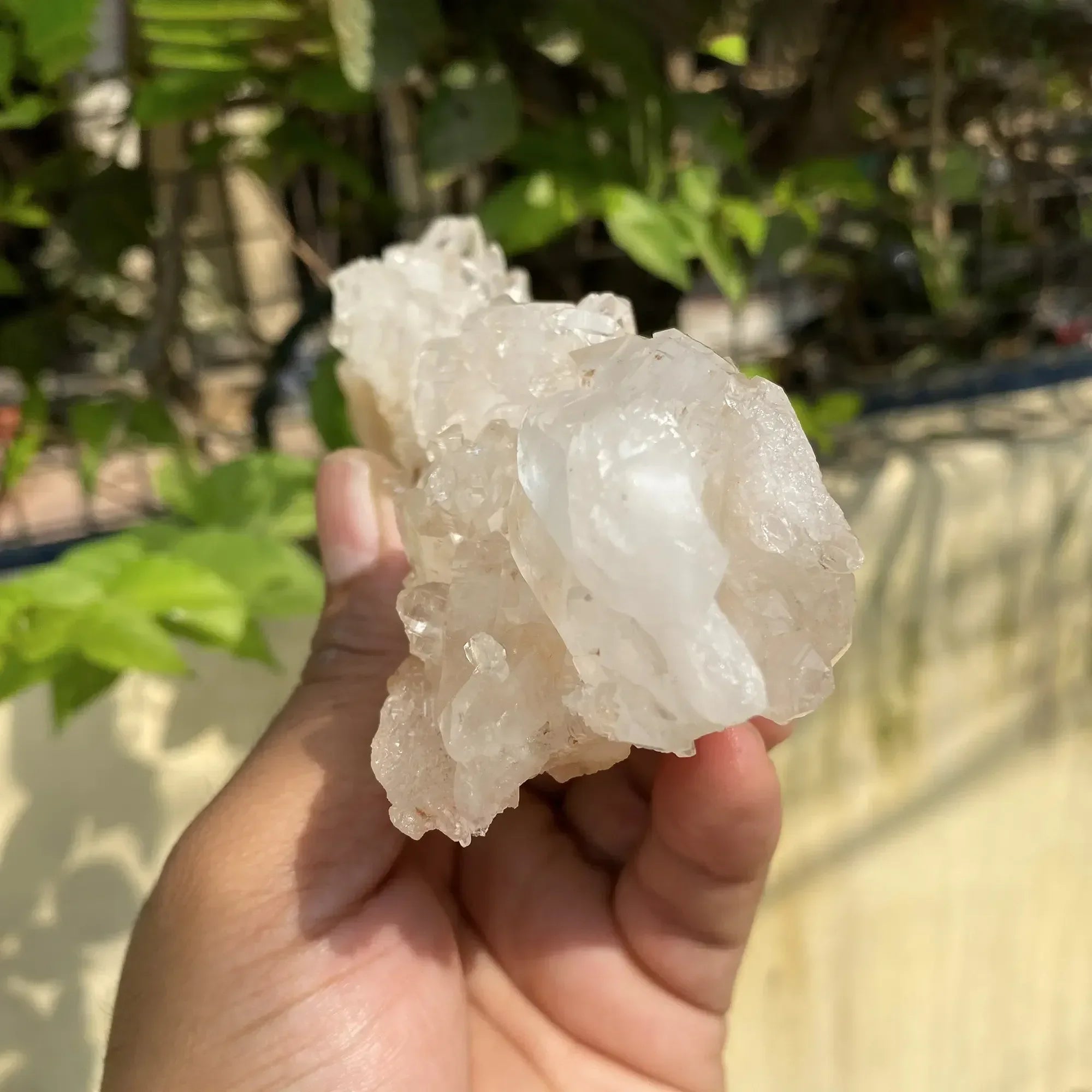 Natural Himalayan White Quartz Cluster 365g Himalayan Quartz