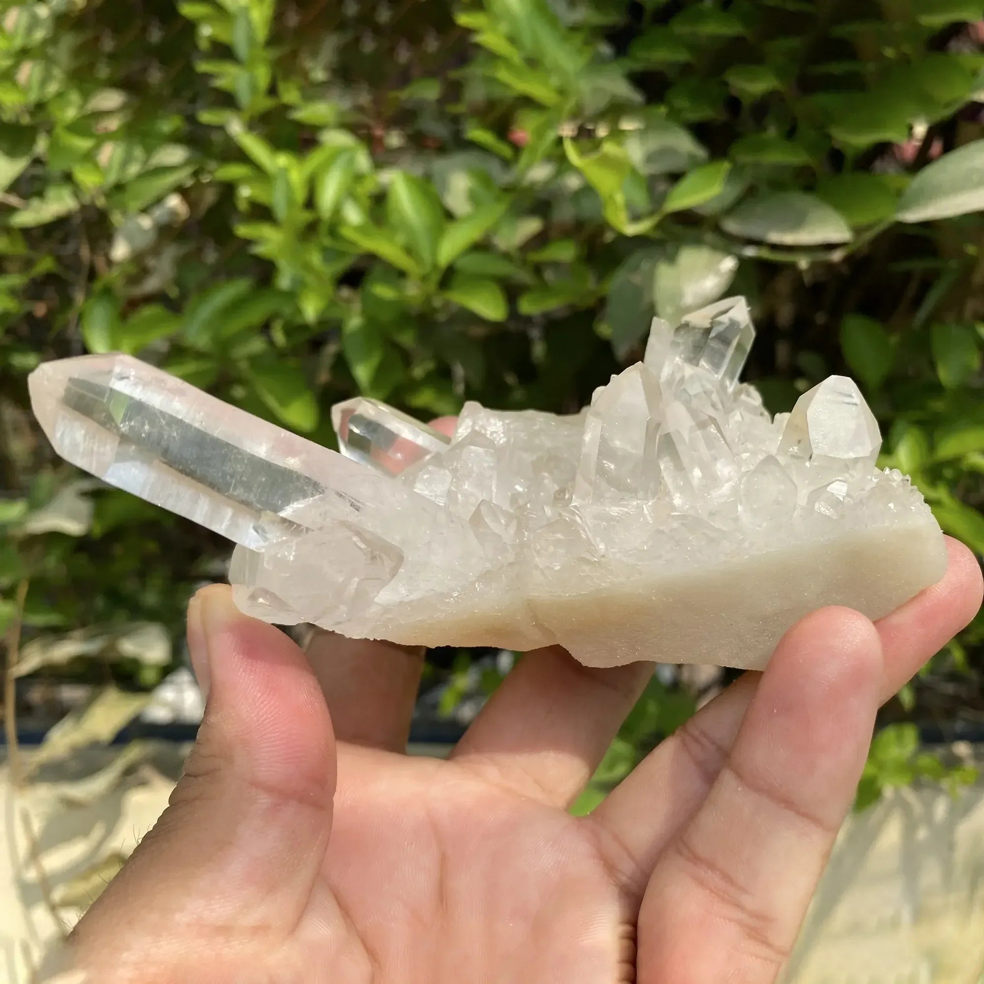 Natural Himalayan White Quartz Cluster 285g Himalayan Quartz