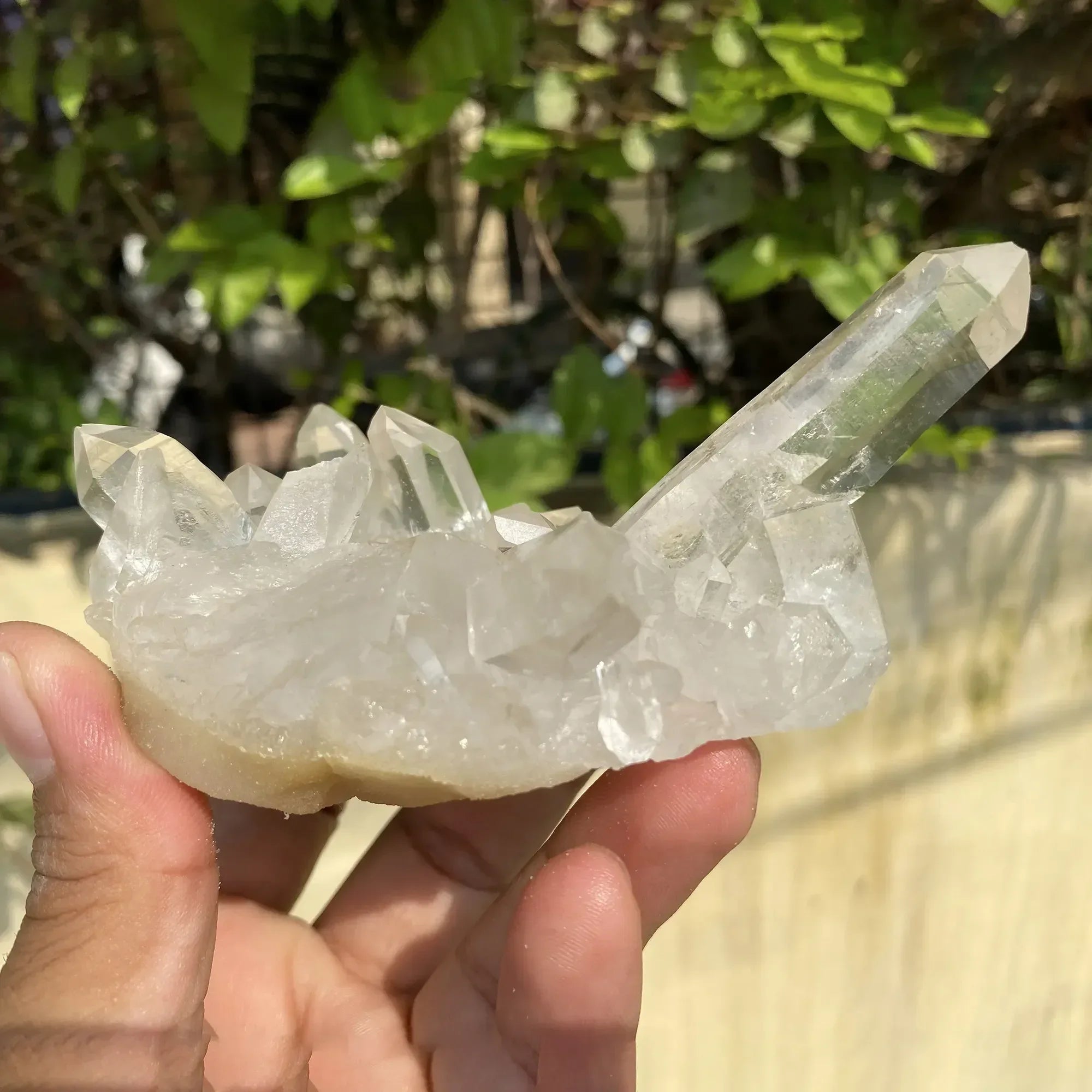 Natural Himalayan White Quartz Cluster 285g Himalayan Quartz