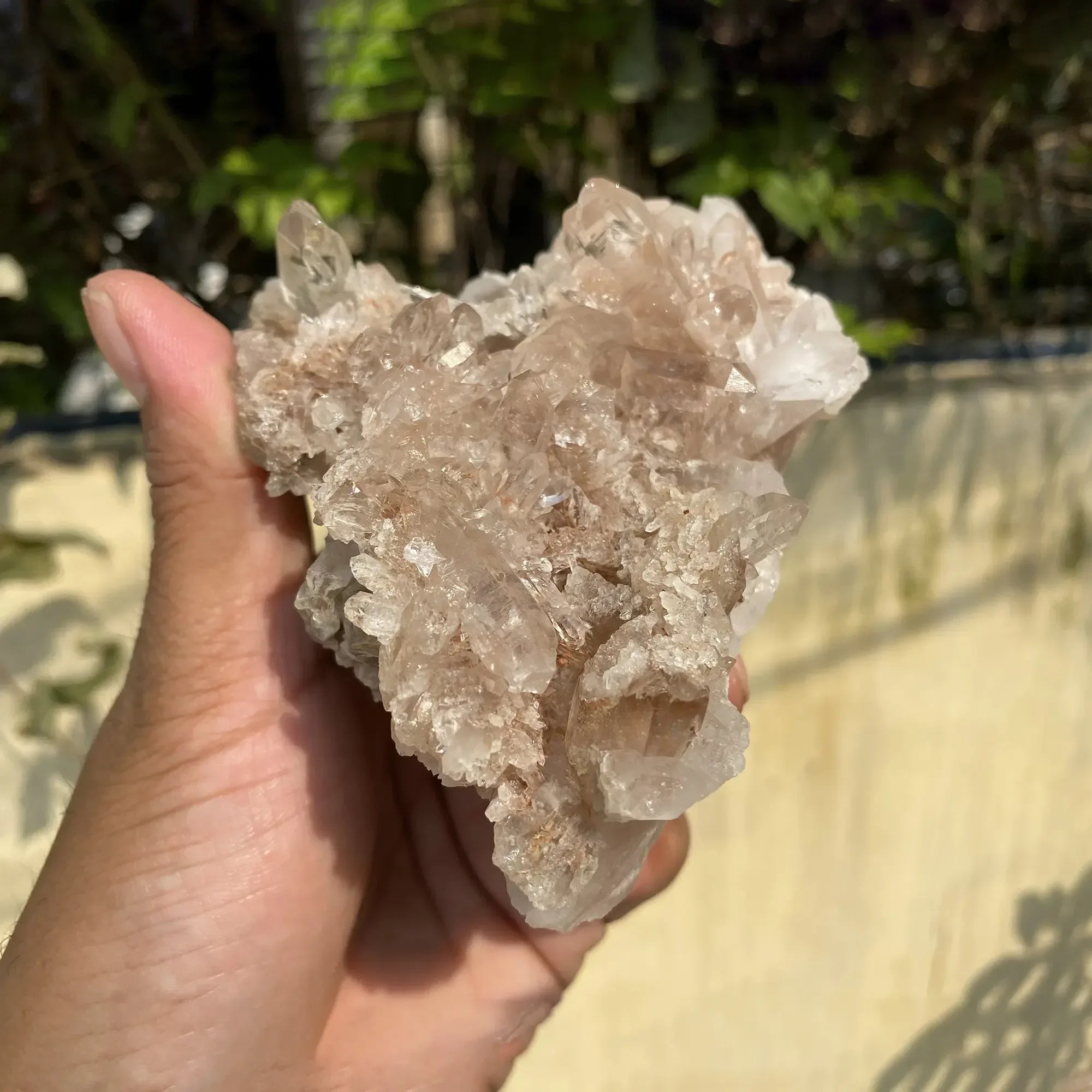 Natural Himalayan Pink Quartz Cluster 355g Himalayan Quartz