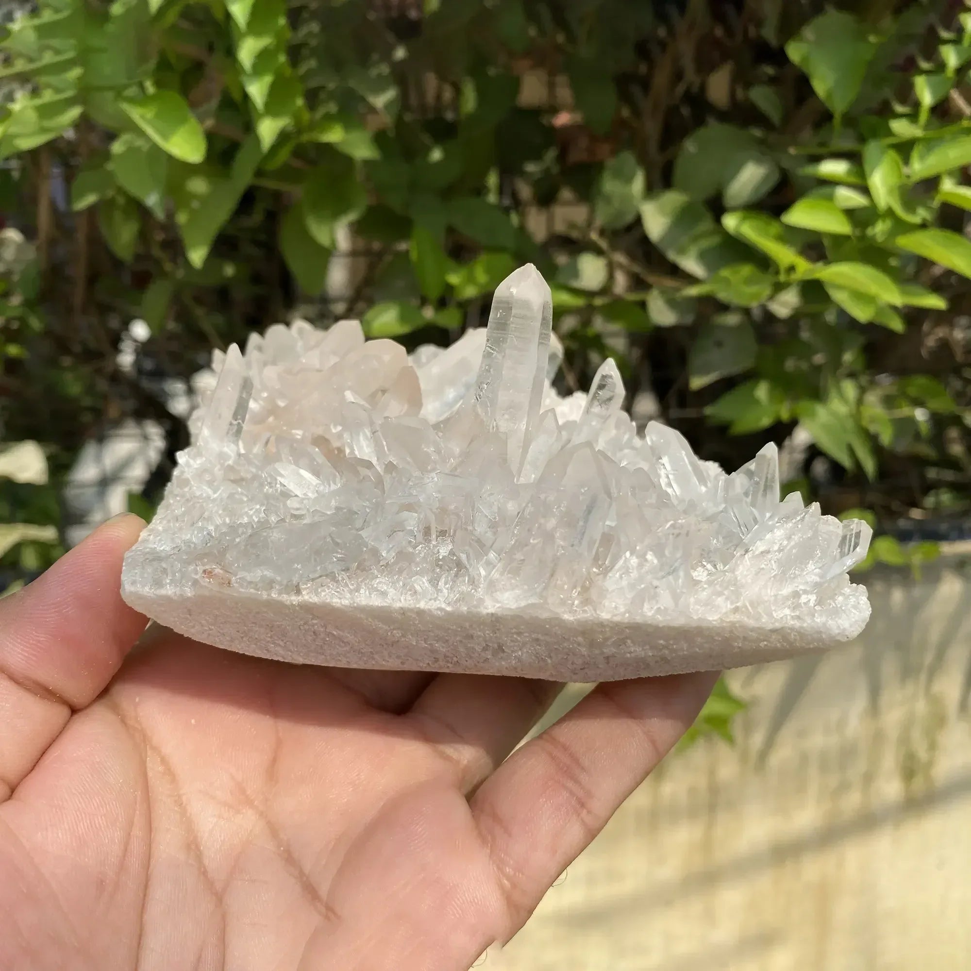 Natural Himalayan White + Pink Quartz Cluster 785g Himalayan Quartz