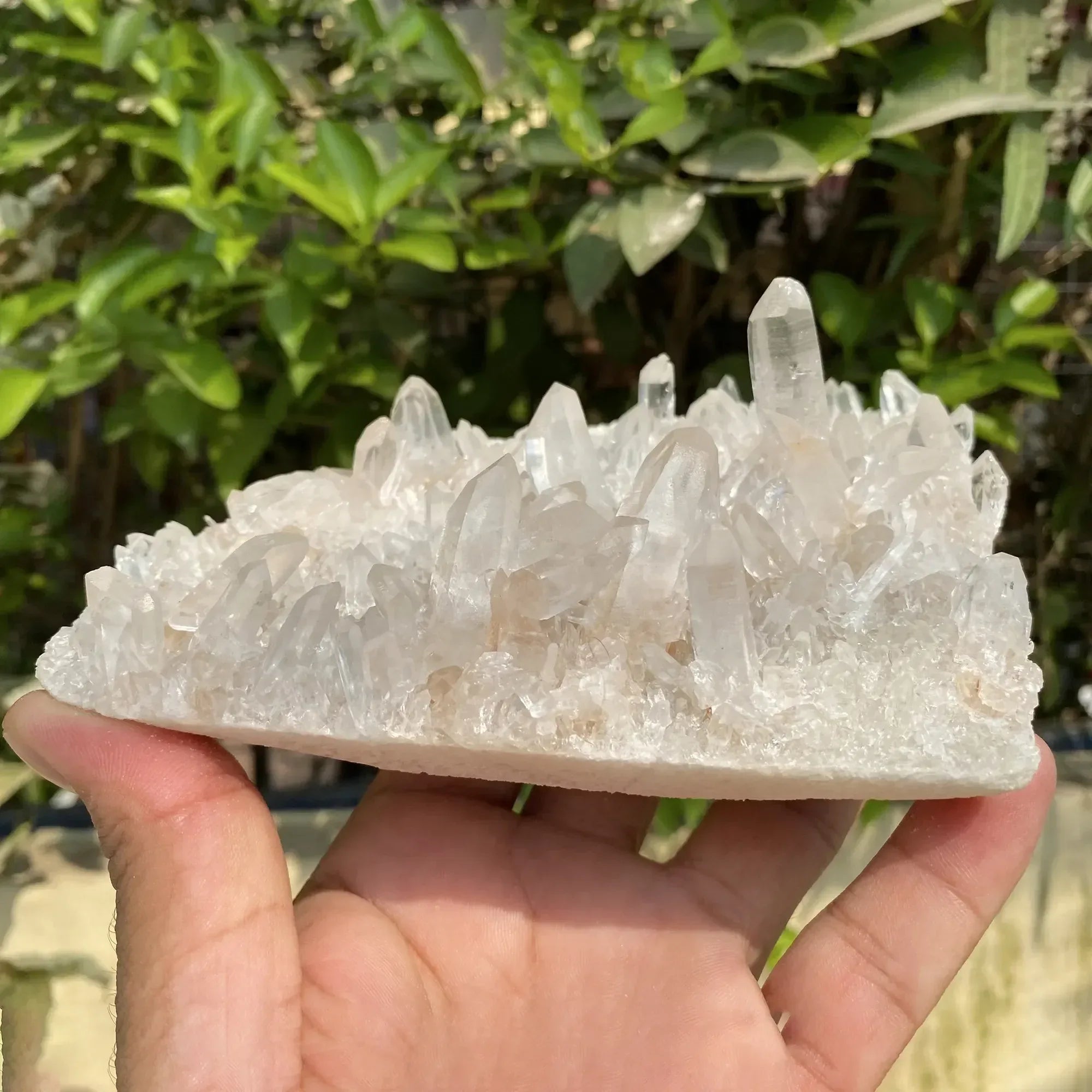 Natural Himalayan White + Pink Quartz Cluster 785g Himalayan Quartz