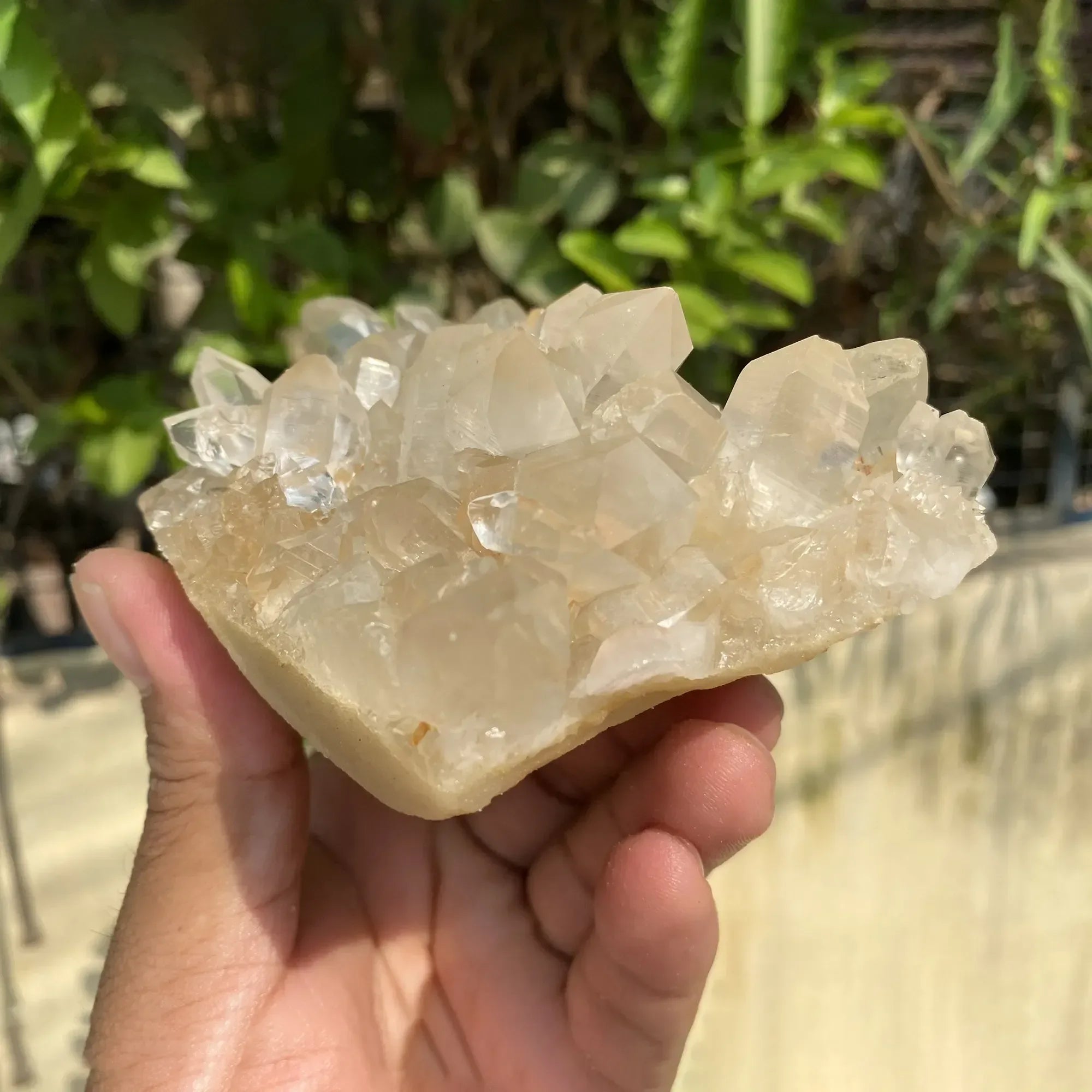 Natural Himalayan Pink Quartz Cluster 600g Himalayan Quartz