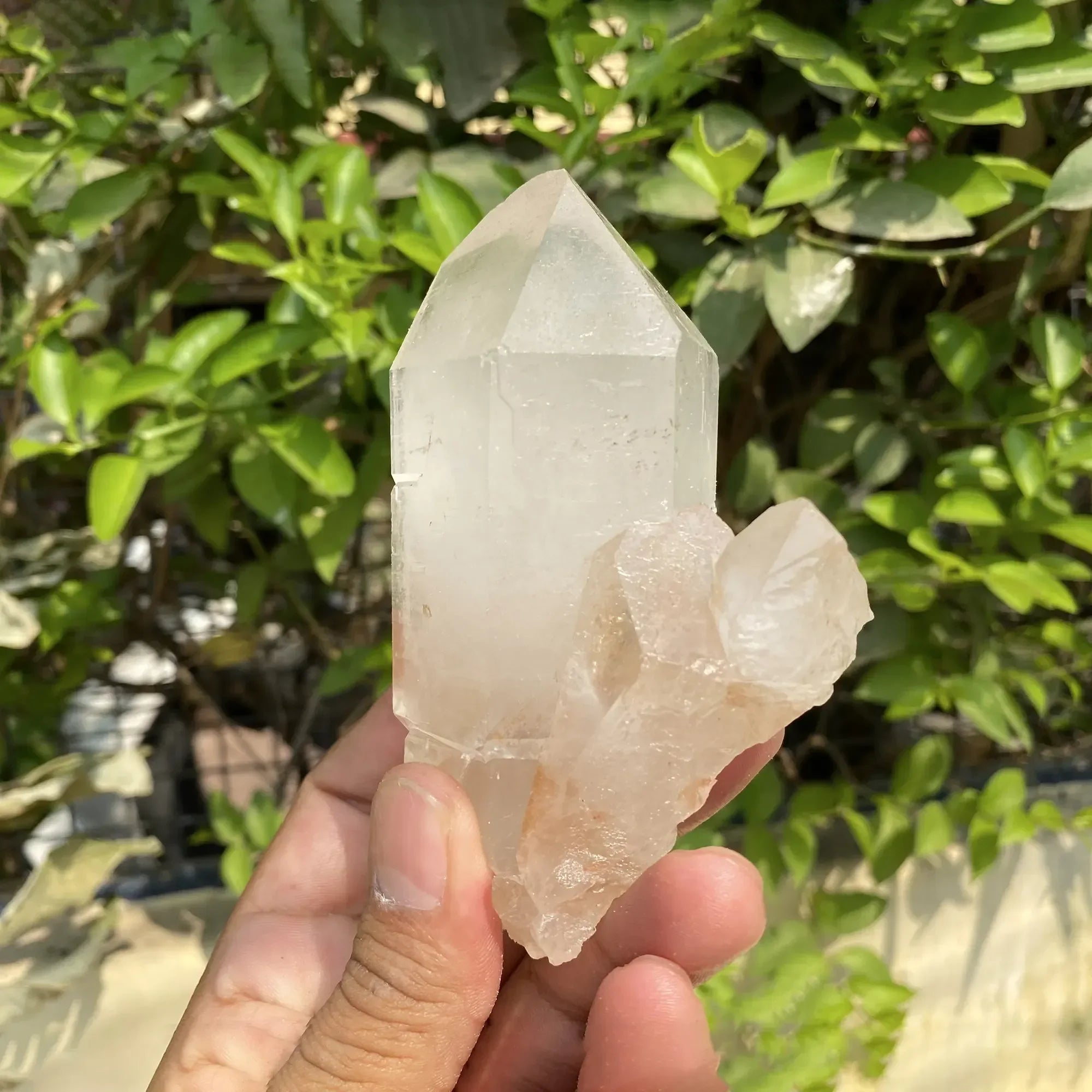 Natural Himalayan White Quartz Cluster 400g Himalayan Quartz