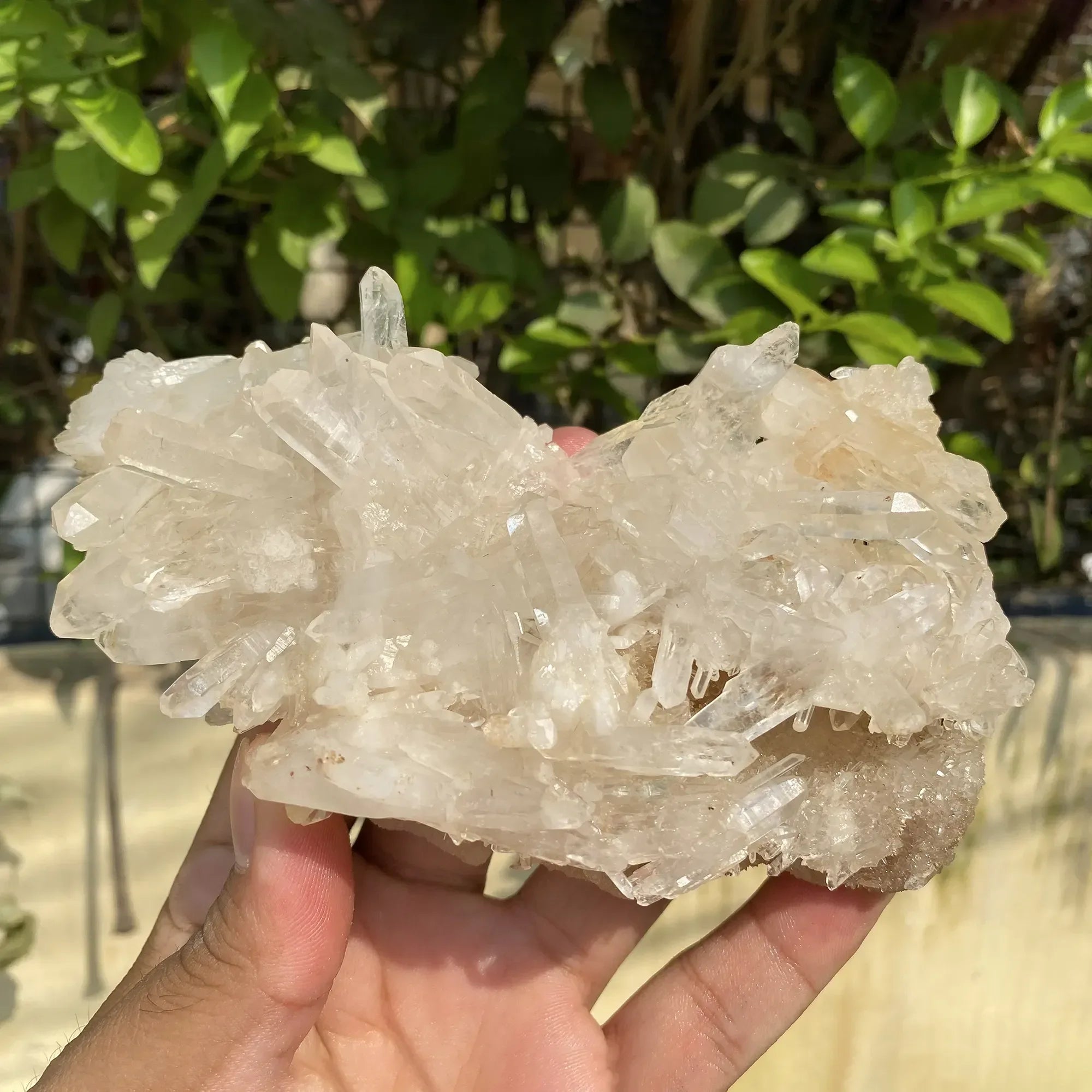 Natural Himalayan White Quartz Cluster 400g Himalayan Quartz
