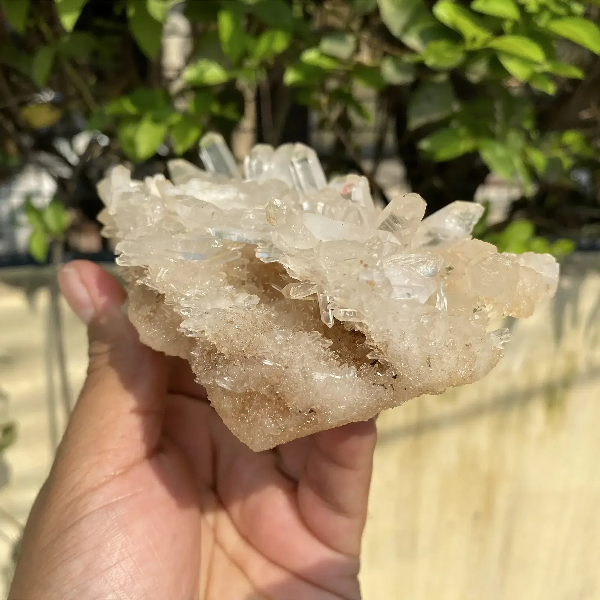 Natural Himalayan White Quartz Cluster 400g Himalayan Quartz