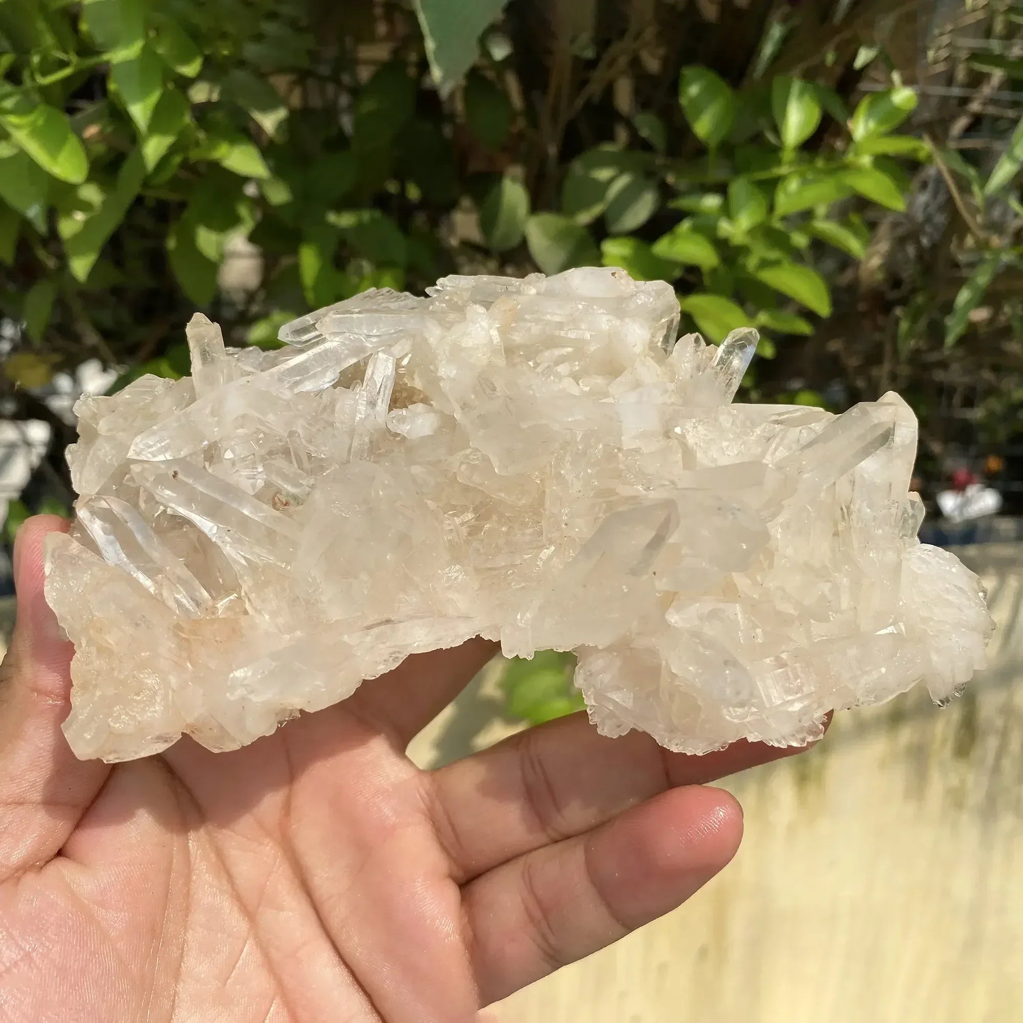 Natural Himalayan White Quartz Cluster 400g Himalayan Quartz