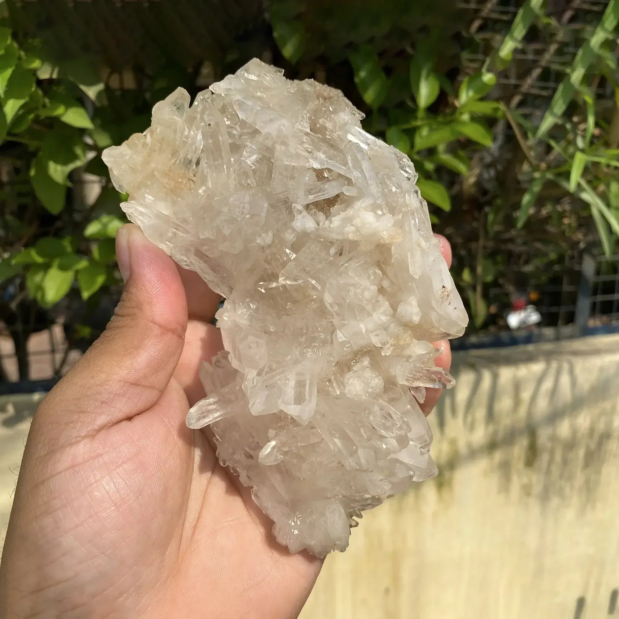 Natural Himalayan White Quartz Cluster 400g Himalayan Quartz