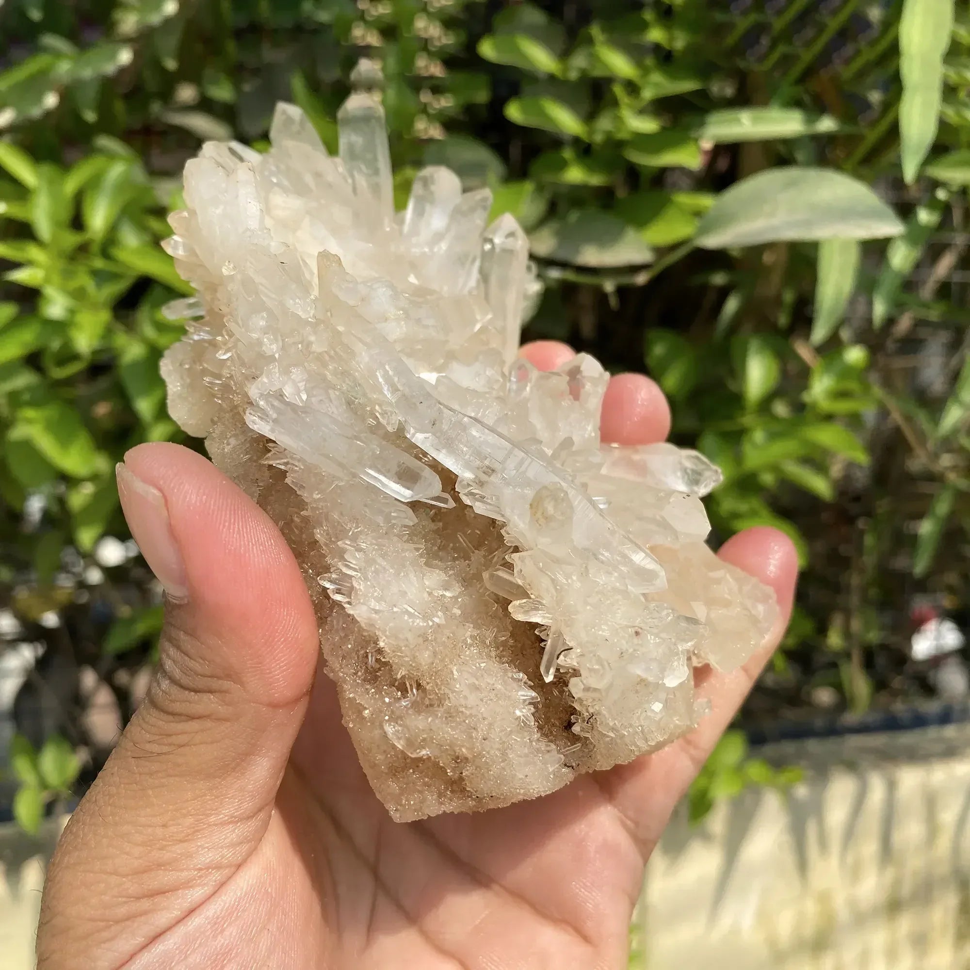 Natural Himalayan White Quartz Cluster 400g Himalayan Quartz