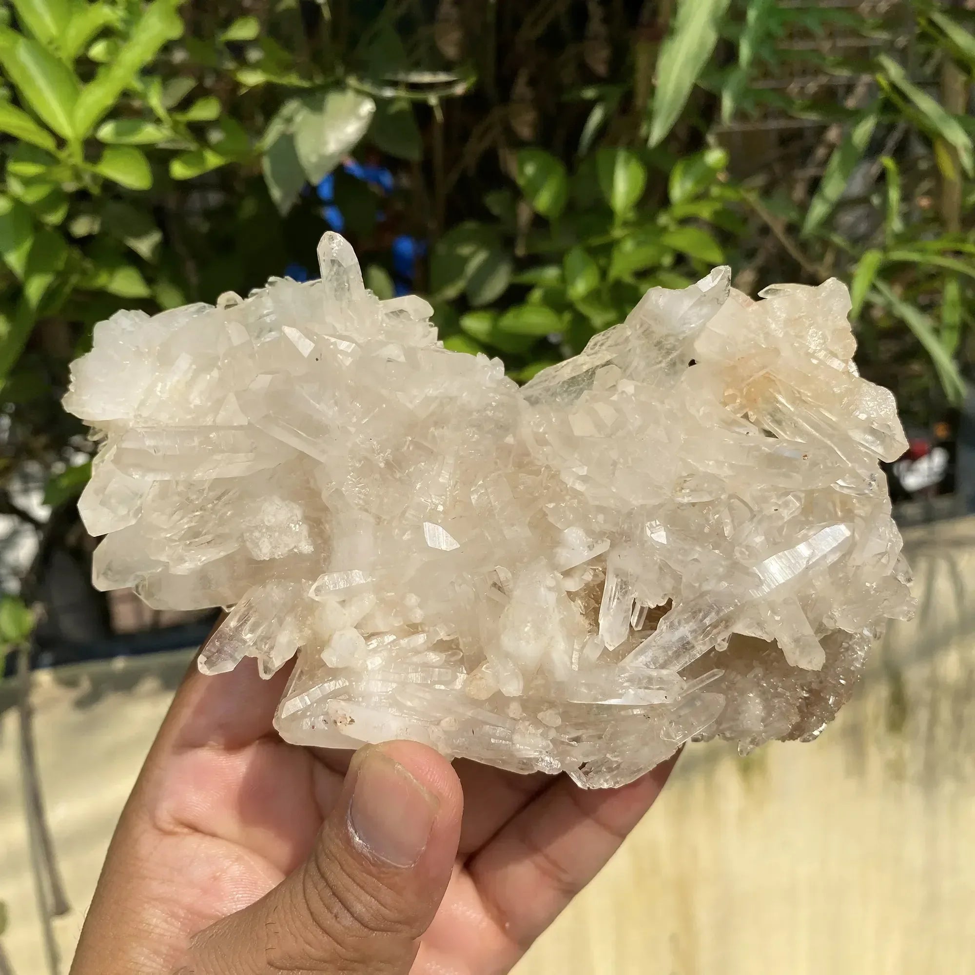 Natural Himalayan White Quartz Cluster 400g Himalayan Quartz
