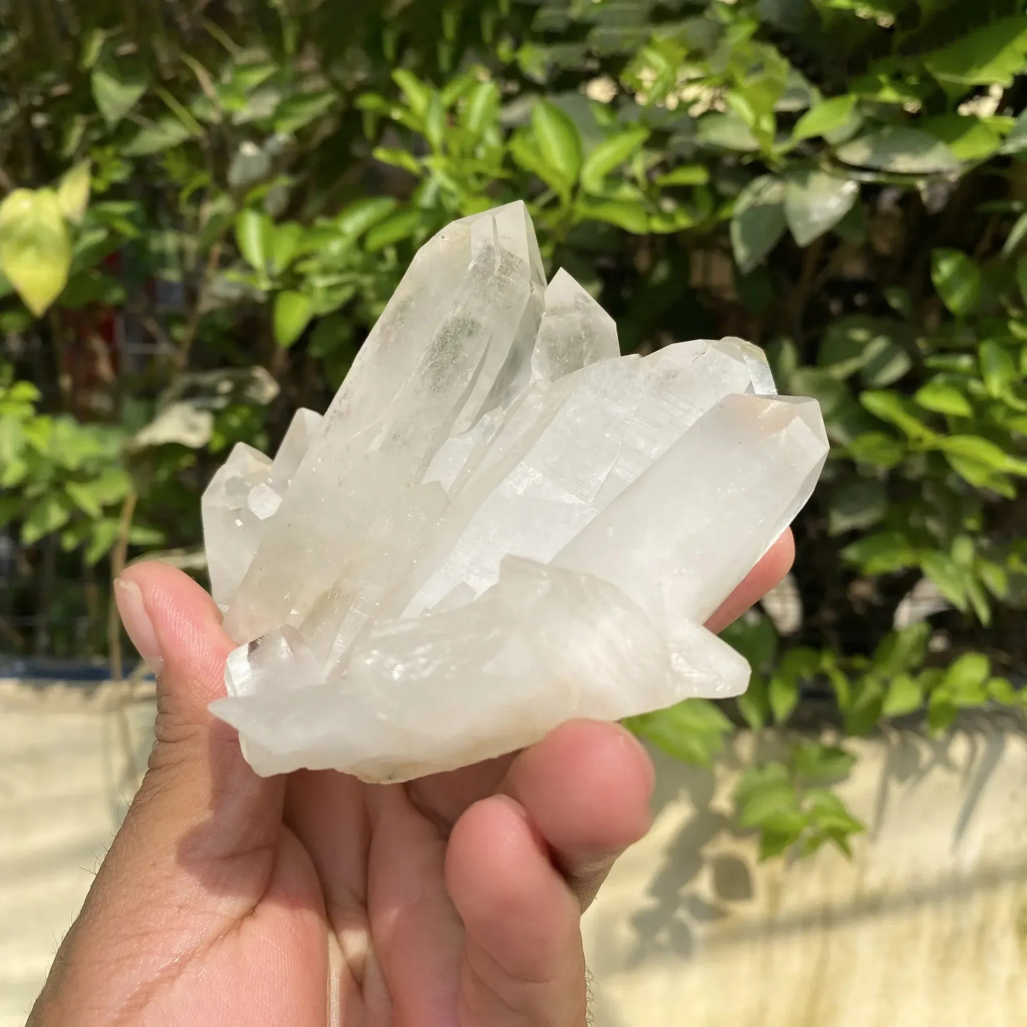 Natural Himalayan White Quartz Cluster 430g Himalayan Quartz