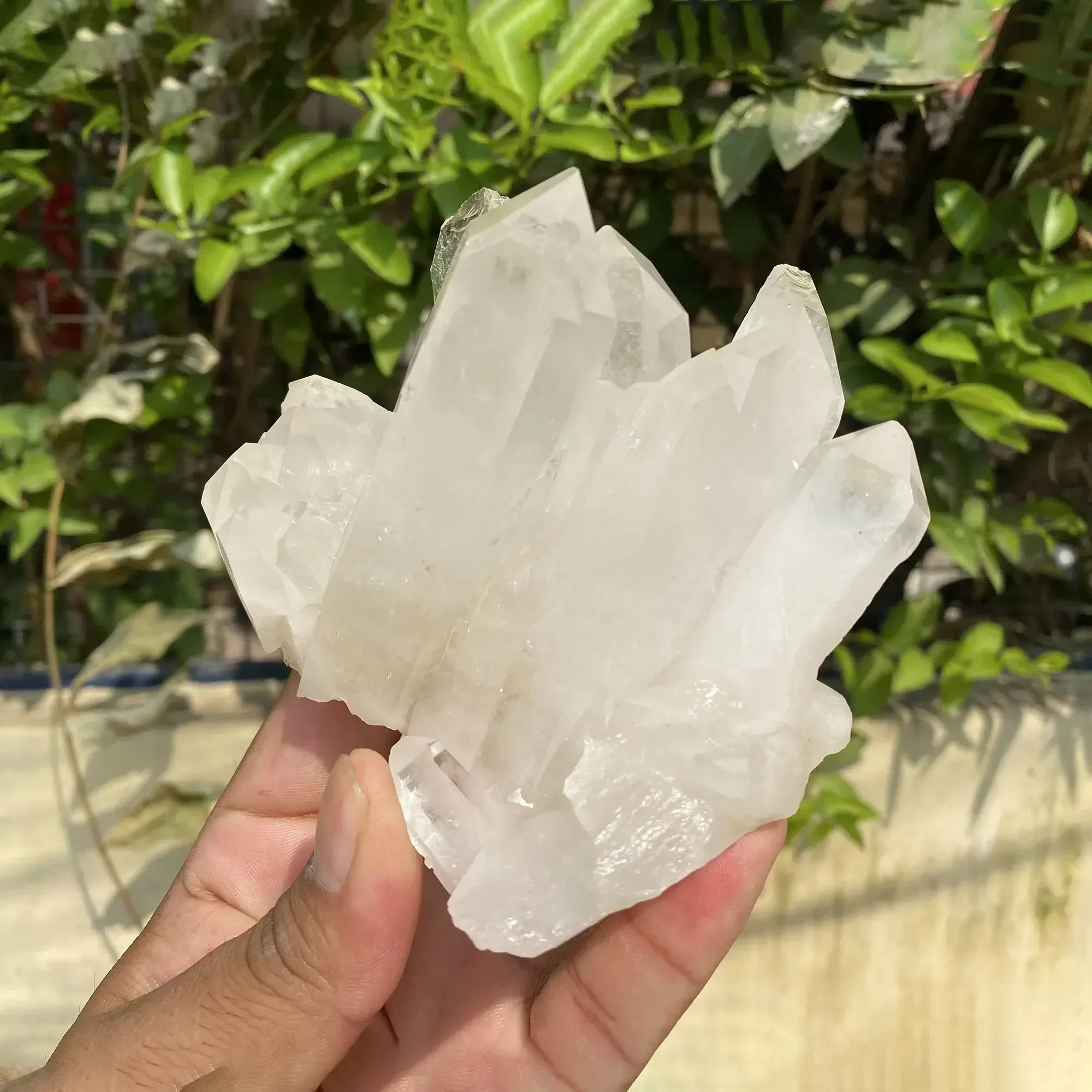 Natural Himalayan White Quartz Cluster 430g Himalayan Quartz