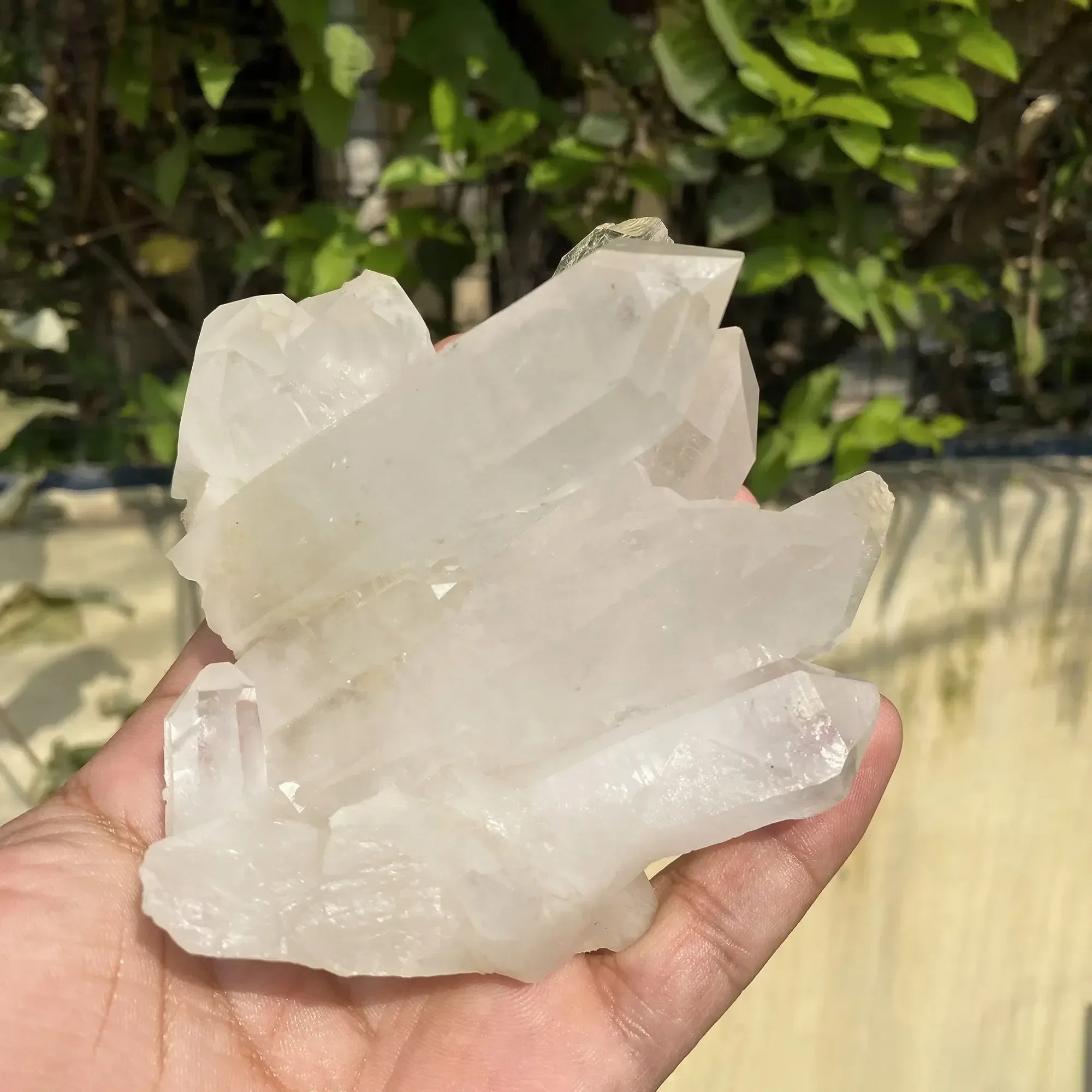 Natural Himalayan White Quartz Cluster 430g Himalayan Quartz