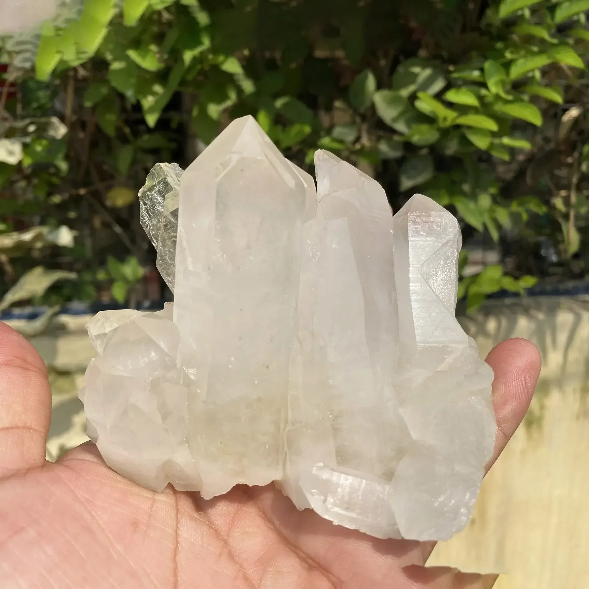 Natural Himalayan White Quartz Cluster 430g Himalayan Quartz