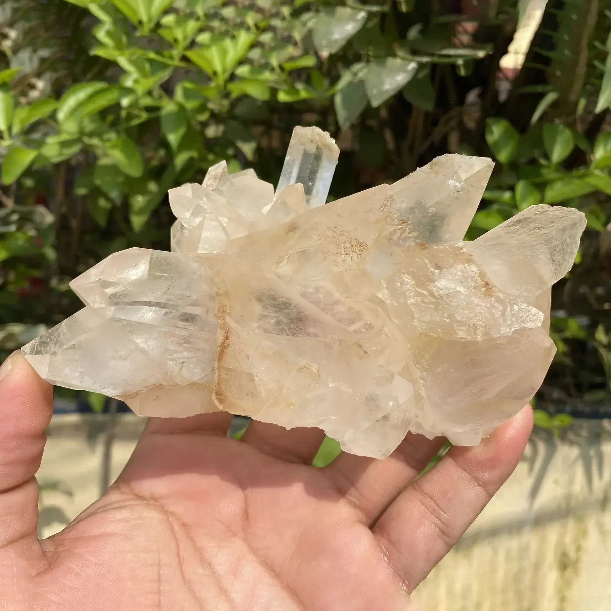 Natural Himalayan White Quartz Cluster 405g Himalayan Quartz